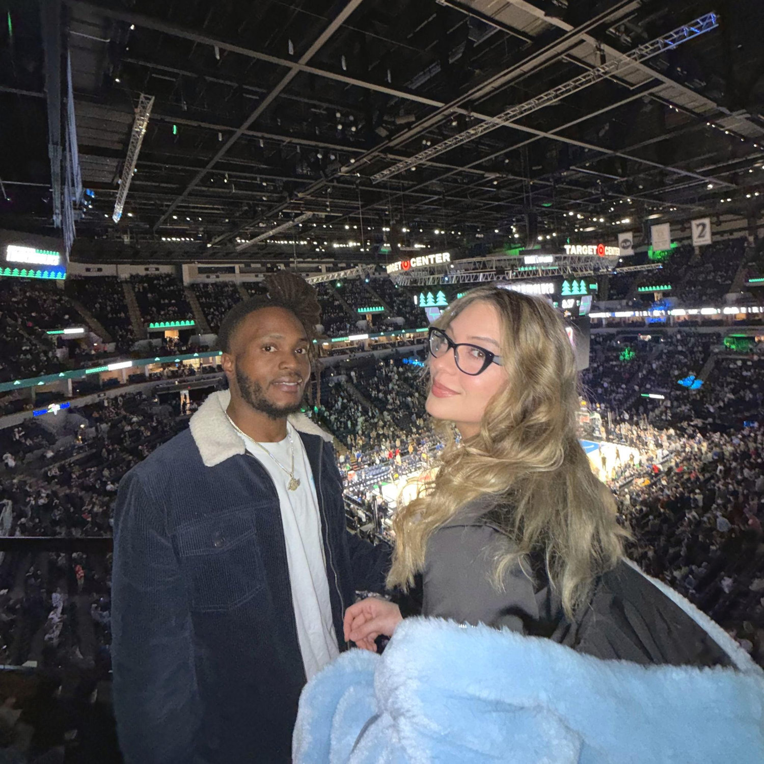 Our first NBA game together!