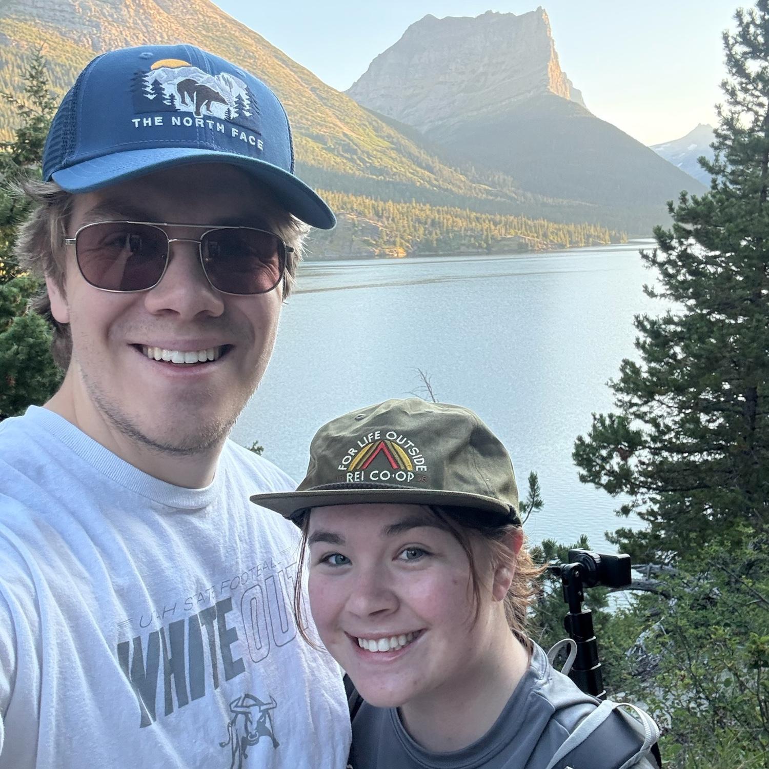 Views from Glacier National Park in Montana