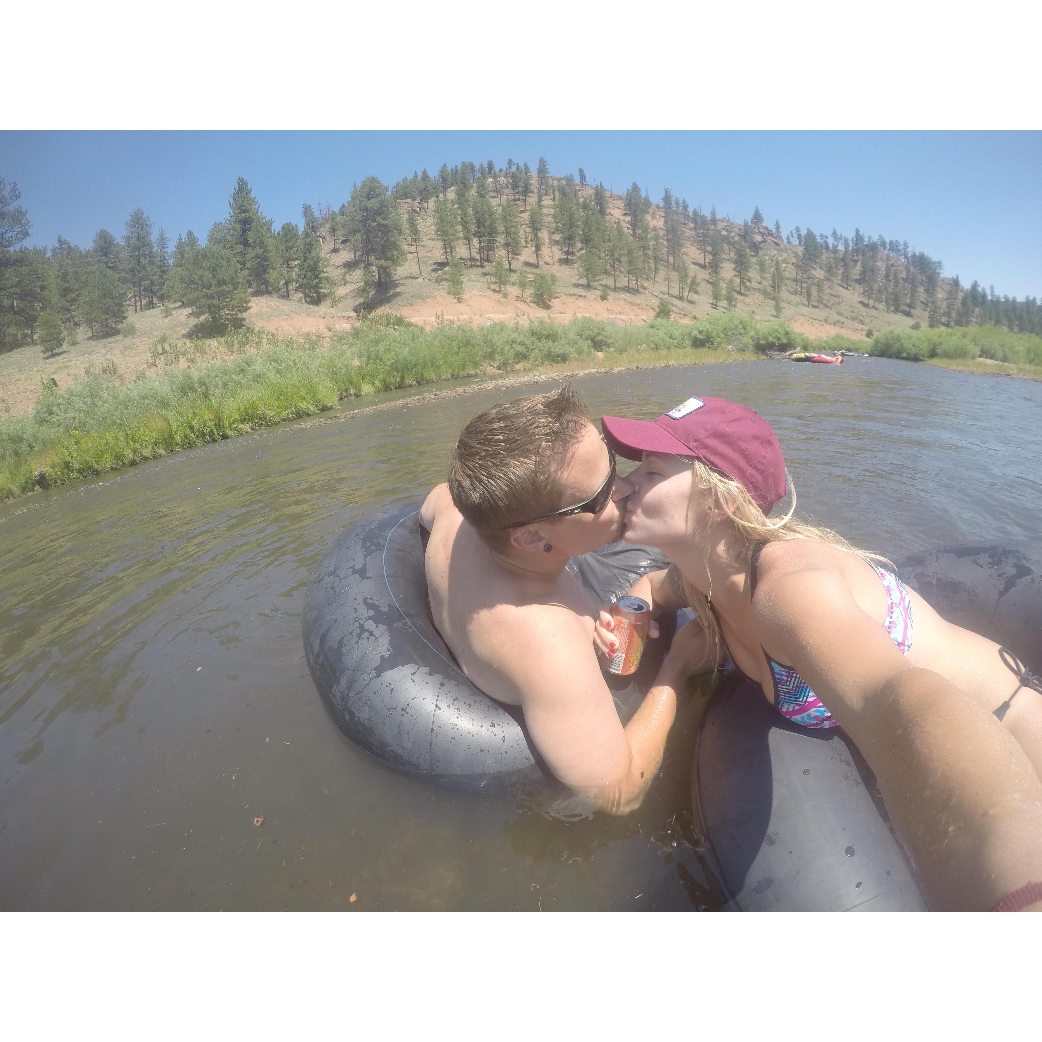 Tubing the S. Platte River