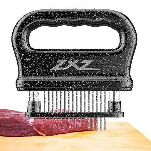 Meat Tenderizer, 48 Stainless Steel Sharp Needle Blade, Heavy Duty Cooking Tool for Tenderizing Beef, Turkey, Chicken, Steak, Veal, Pork, Fish, Christmas Cooking Set