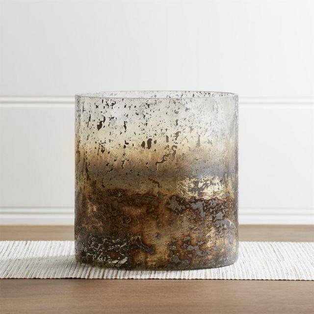 Sona 8" Glass Hurricane Candle Holder