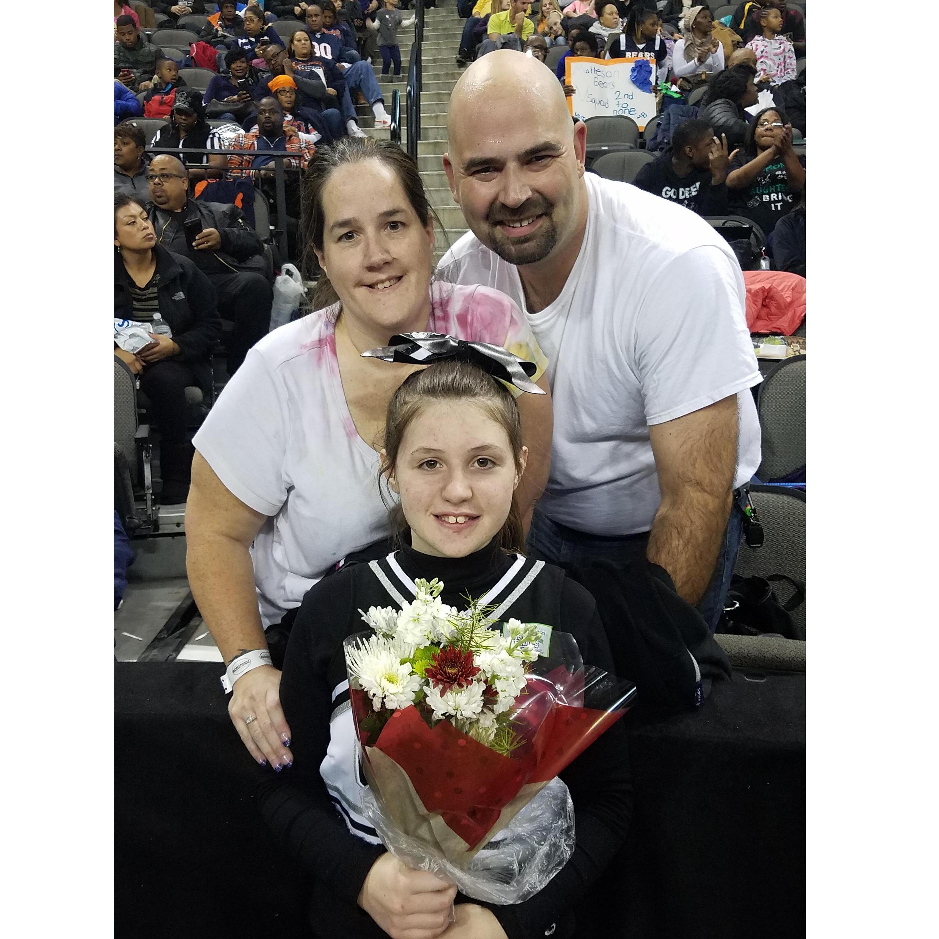State Cheer competition with Arizyn
