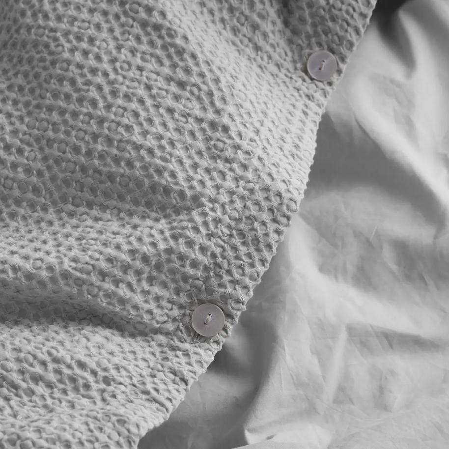 Organic Luxe Waffle Duvet Cover