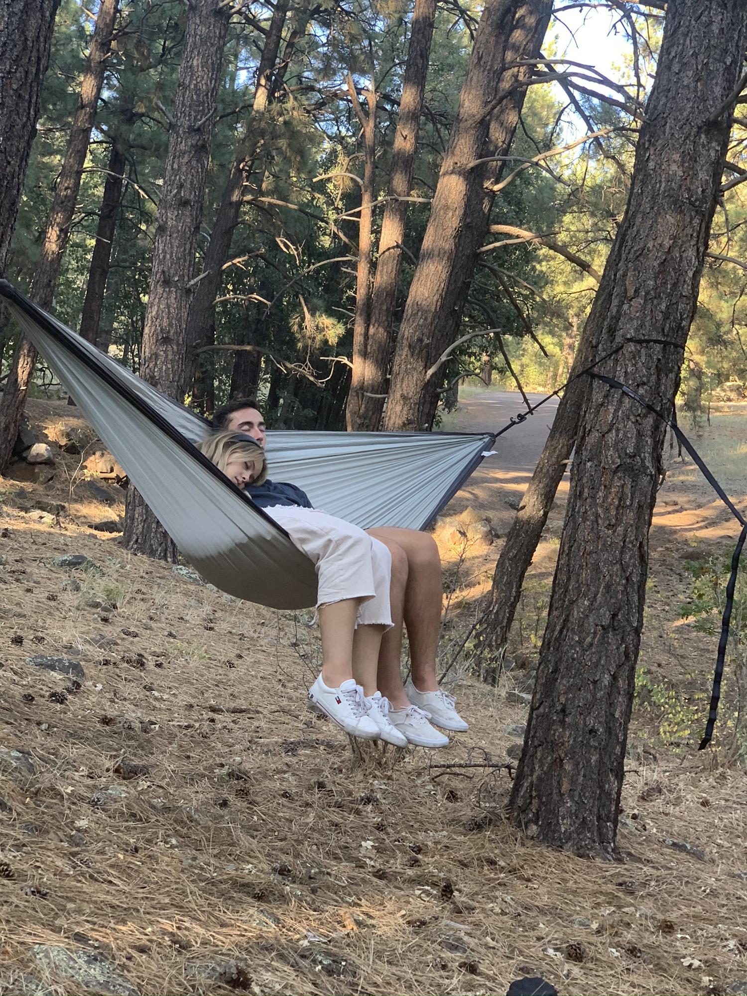 All we do is fall asleep in hammocks
