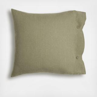 Hemp Square Throw Pillow Cover