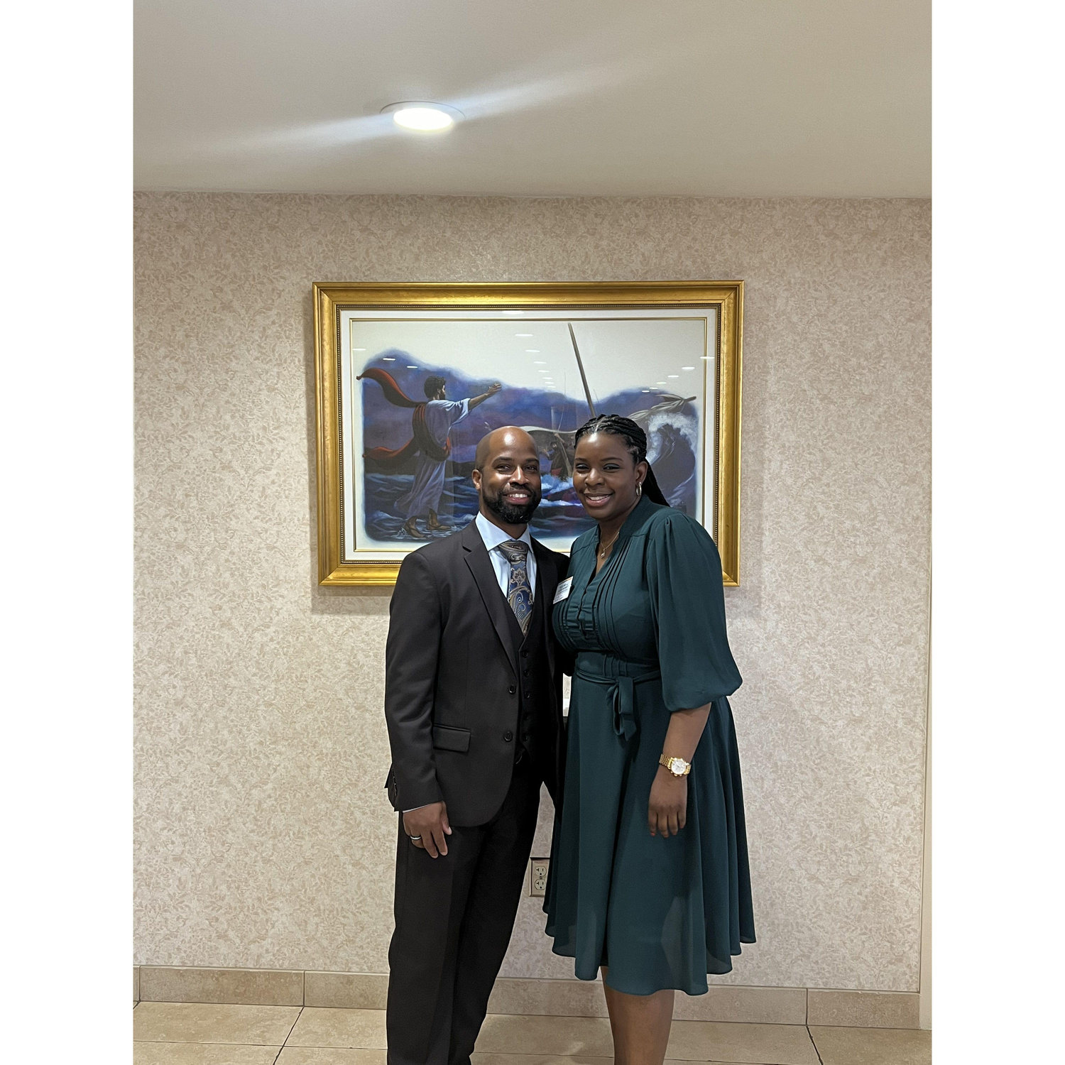 All smiles, side by side—with love, faith, and purpose leading the way. 💚 A moment that reflects the bond we continue to build. 

#SpiritualPartnership #BetterTogether