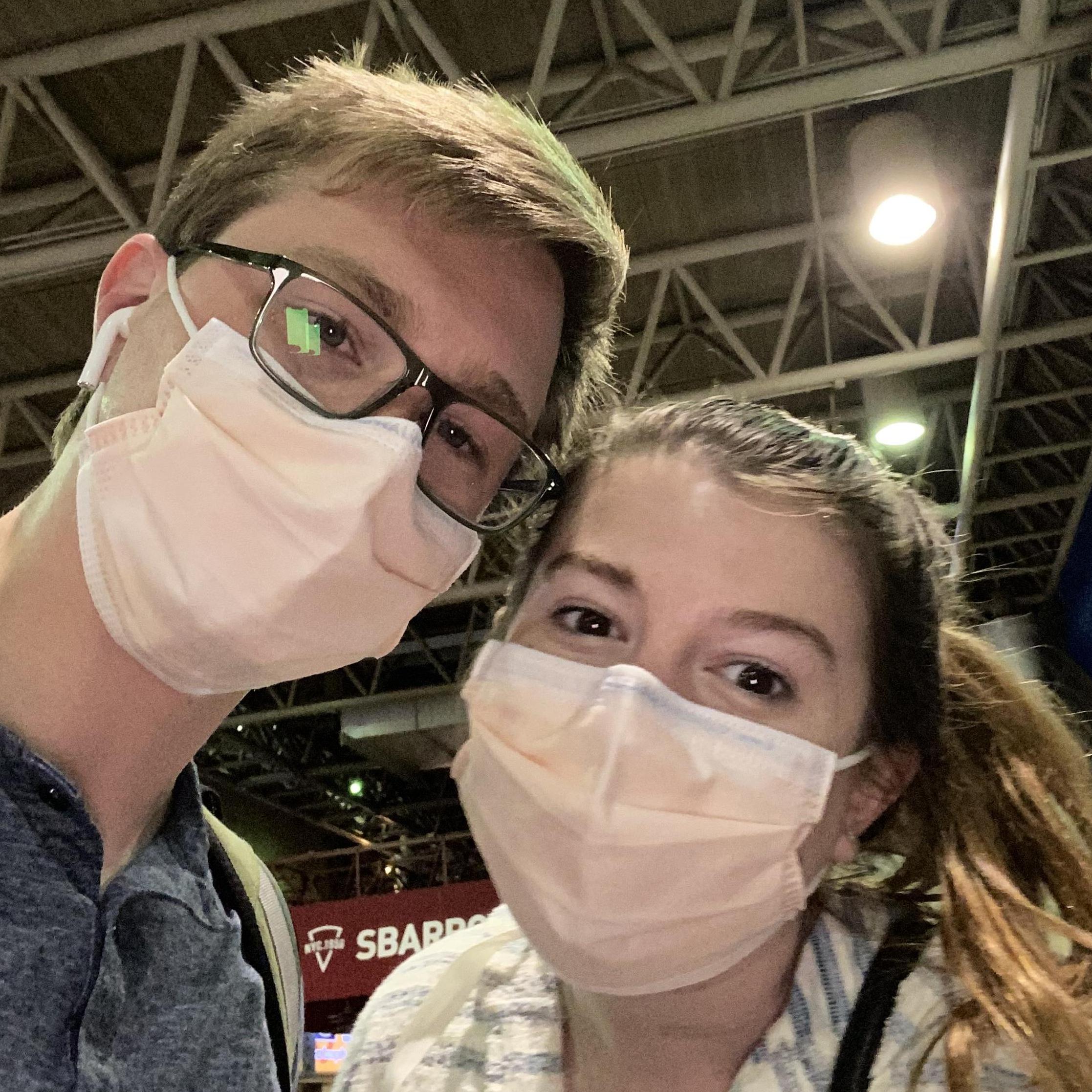 3:30 am picture at Union Station DC the day we officially moved to NYC together