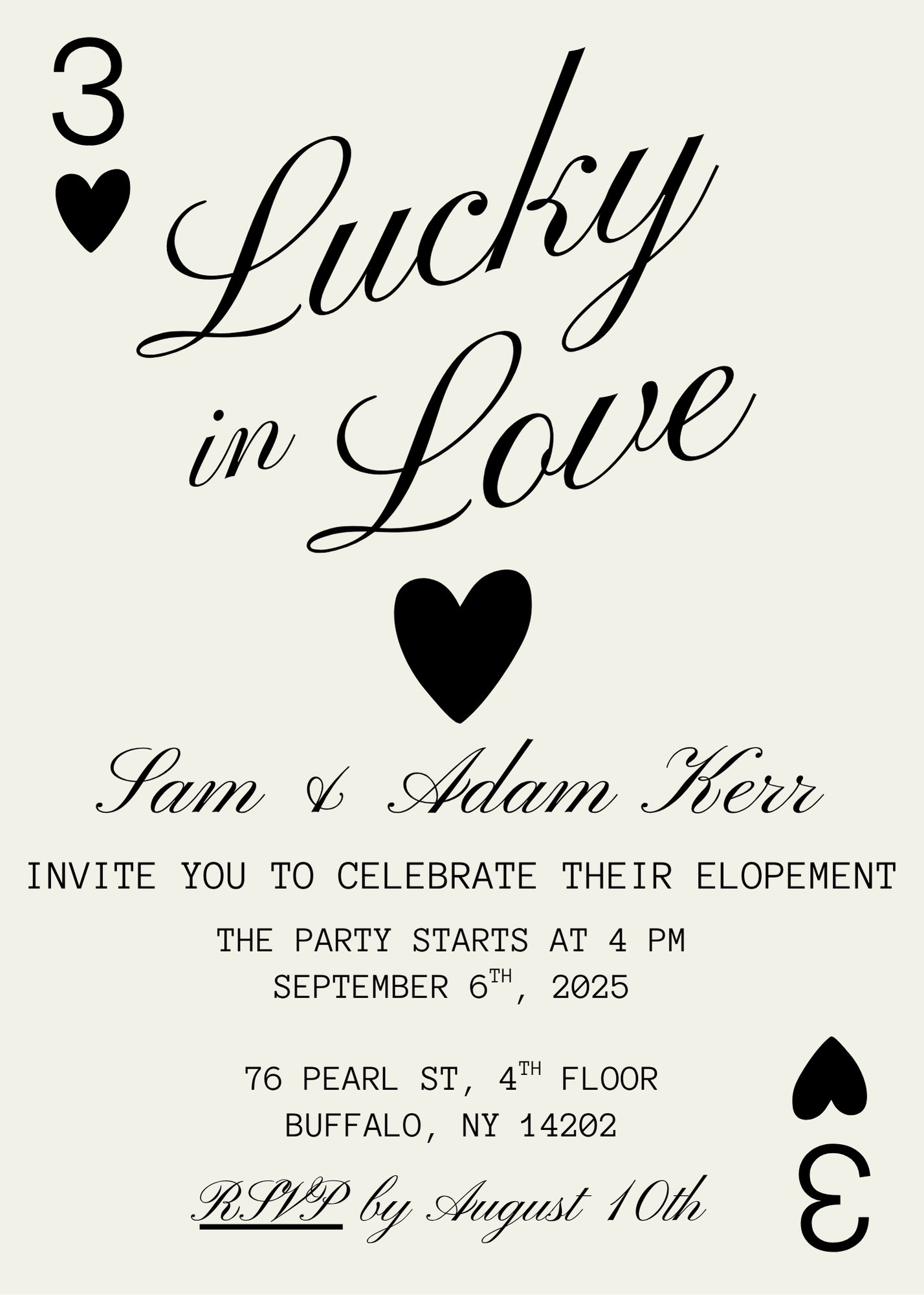The Wedding Website of Adam Kerr and Sam Kerr