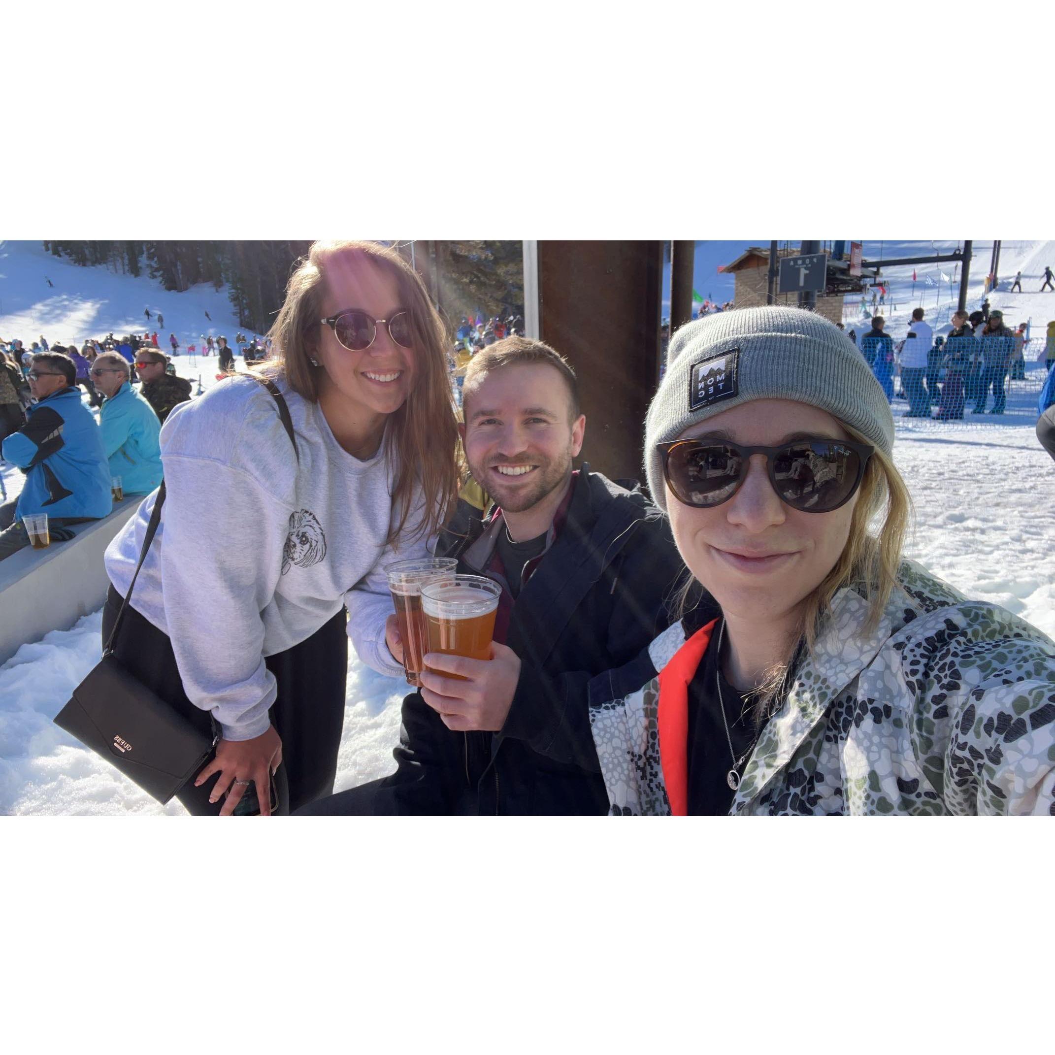 Mammoth Mountain, California (miracle we all survived this trip)