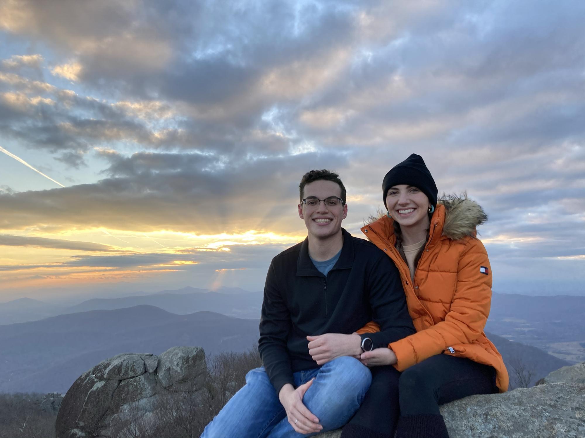 12/28/20: A hike to Sharp Top mountain... the top wasn't all that sharp.