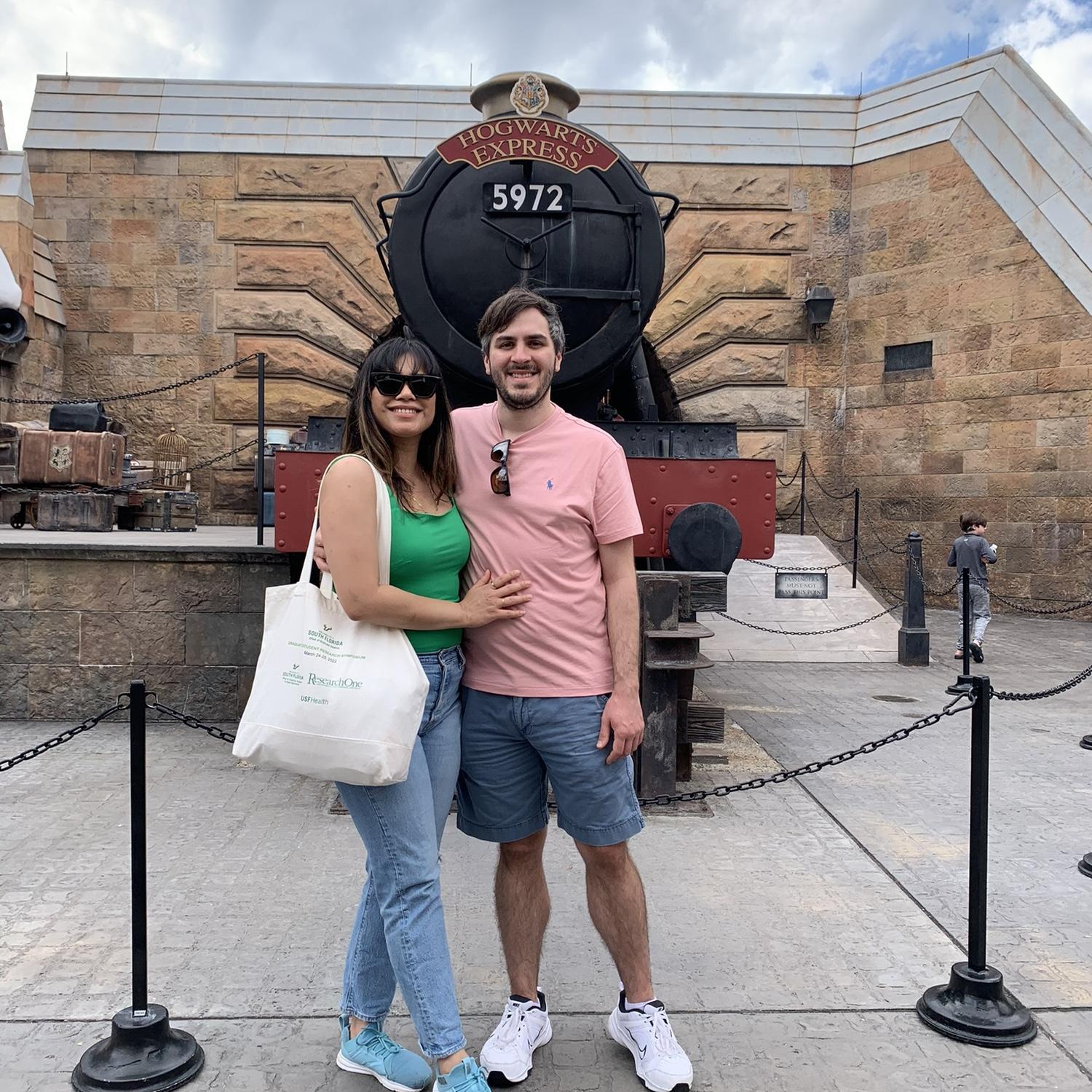 On Giorgio's 31st birthday at Universal Orlando!