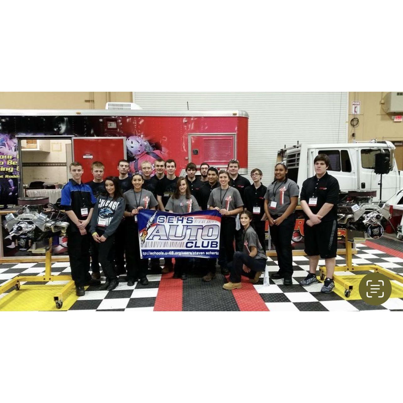 The whole automotive team both girls and advance teams. My team before I moved to the advance team.