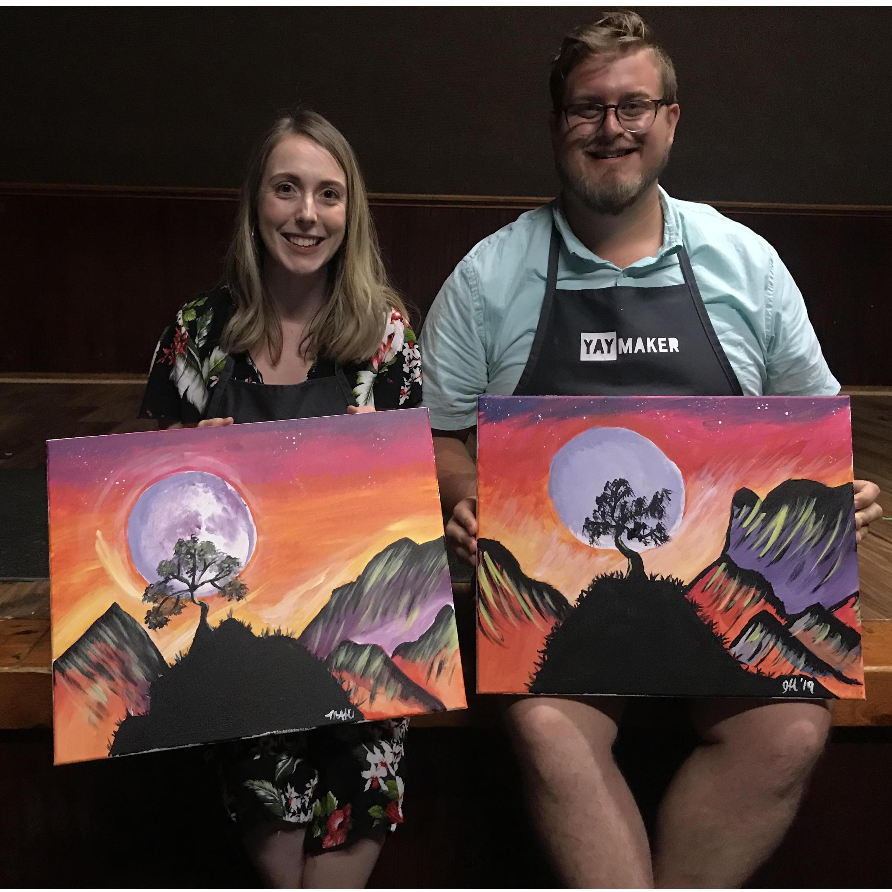 Paint Night is Date Night!