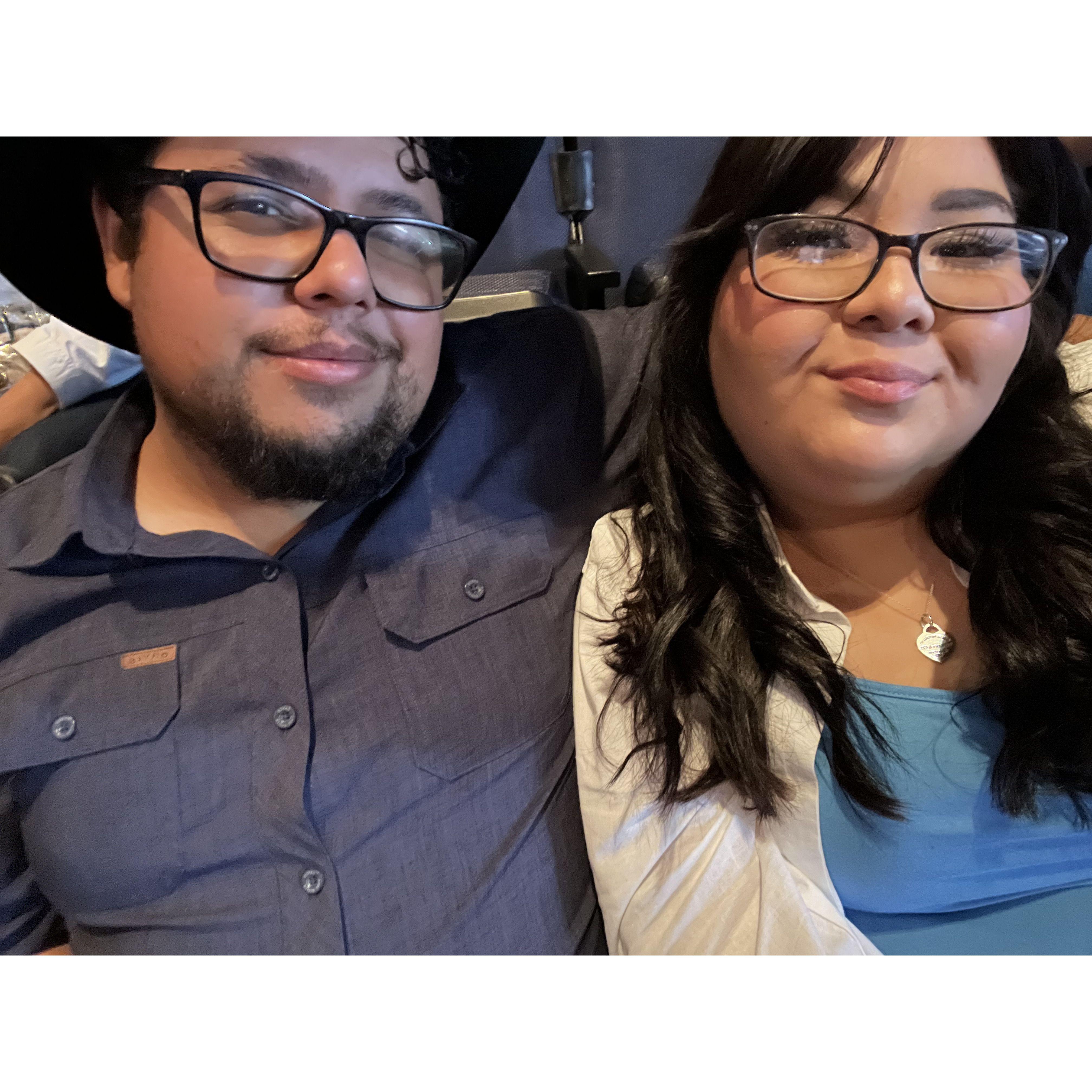 One of our first concerts together<3 2023