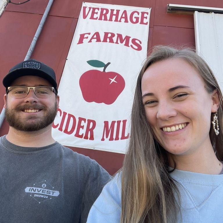 [October 5, 2024] Visiting Parker's family in Michigan with a day at the local apple orchard