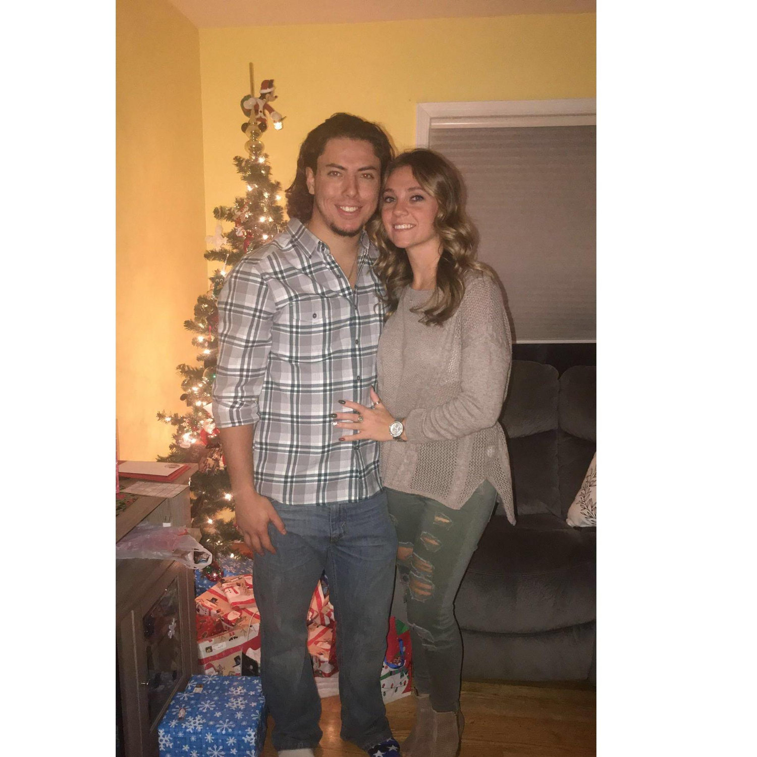 Our first Christmas together!