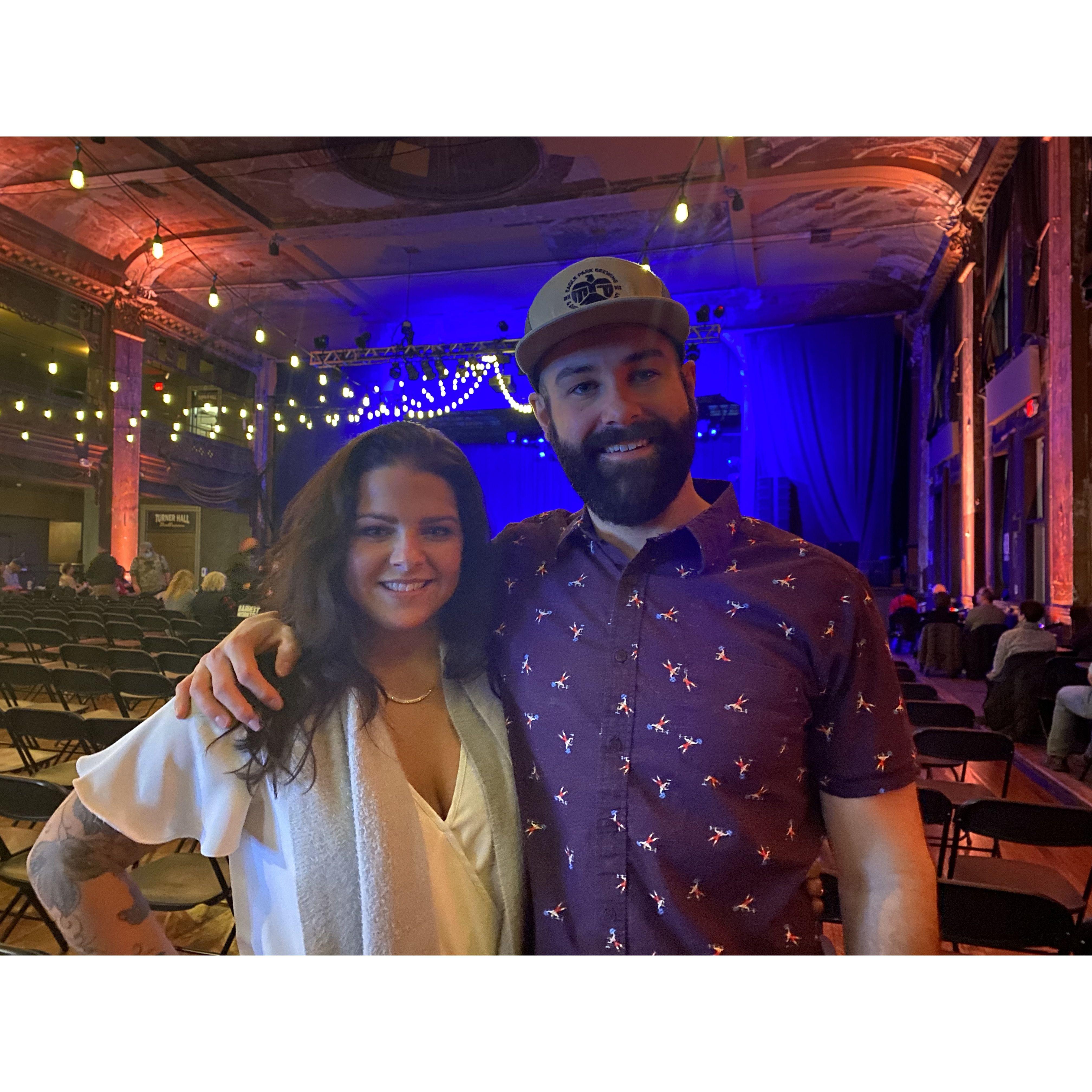 Comedy show seeing Tom Papa!