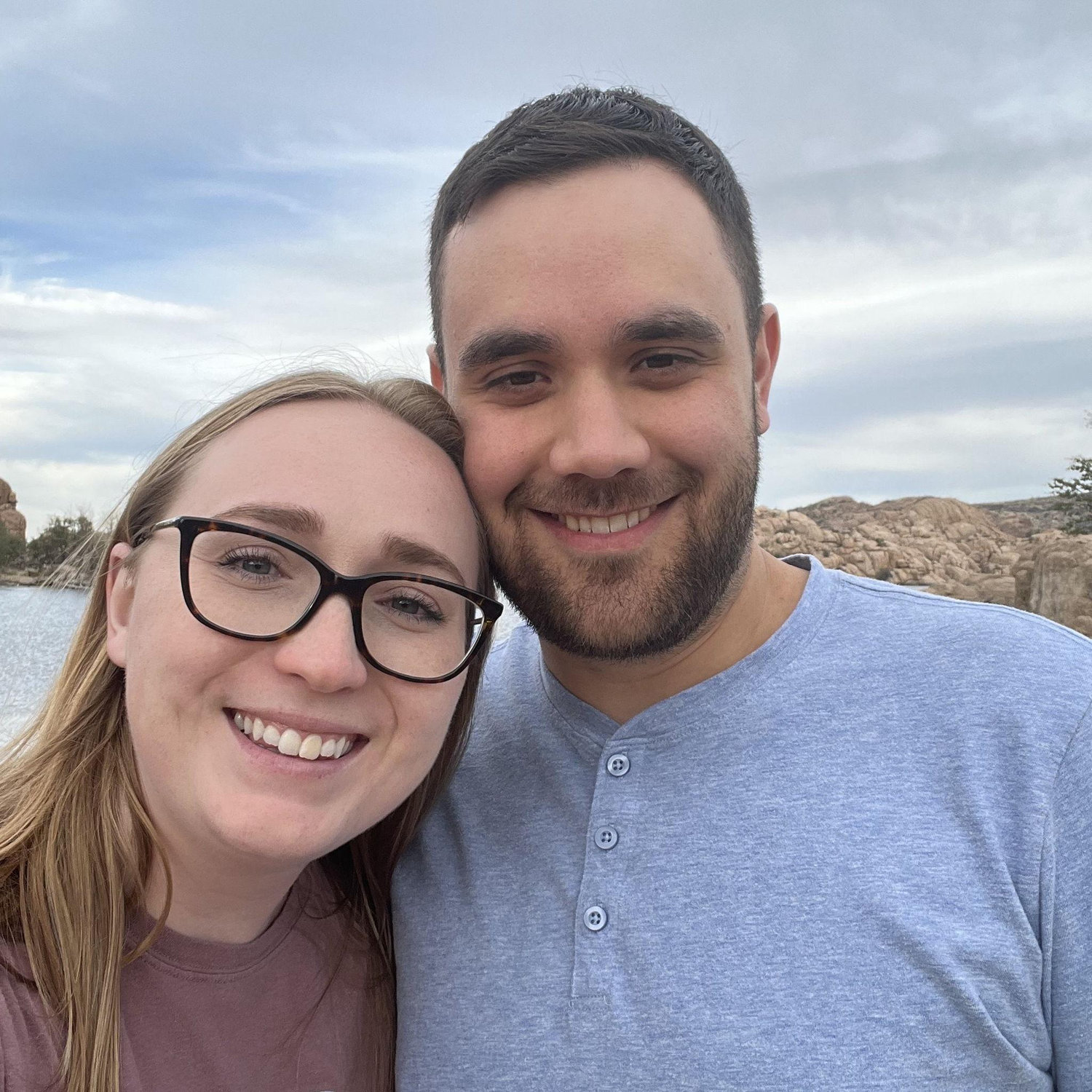 Our first ever photo together!