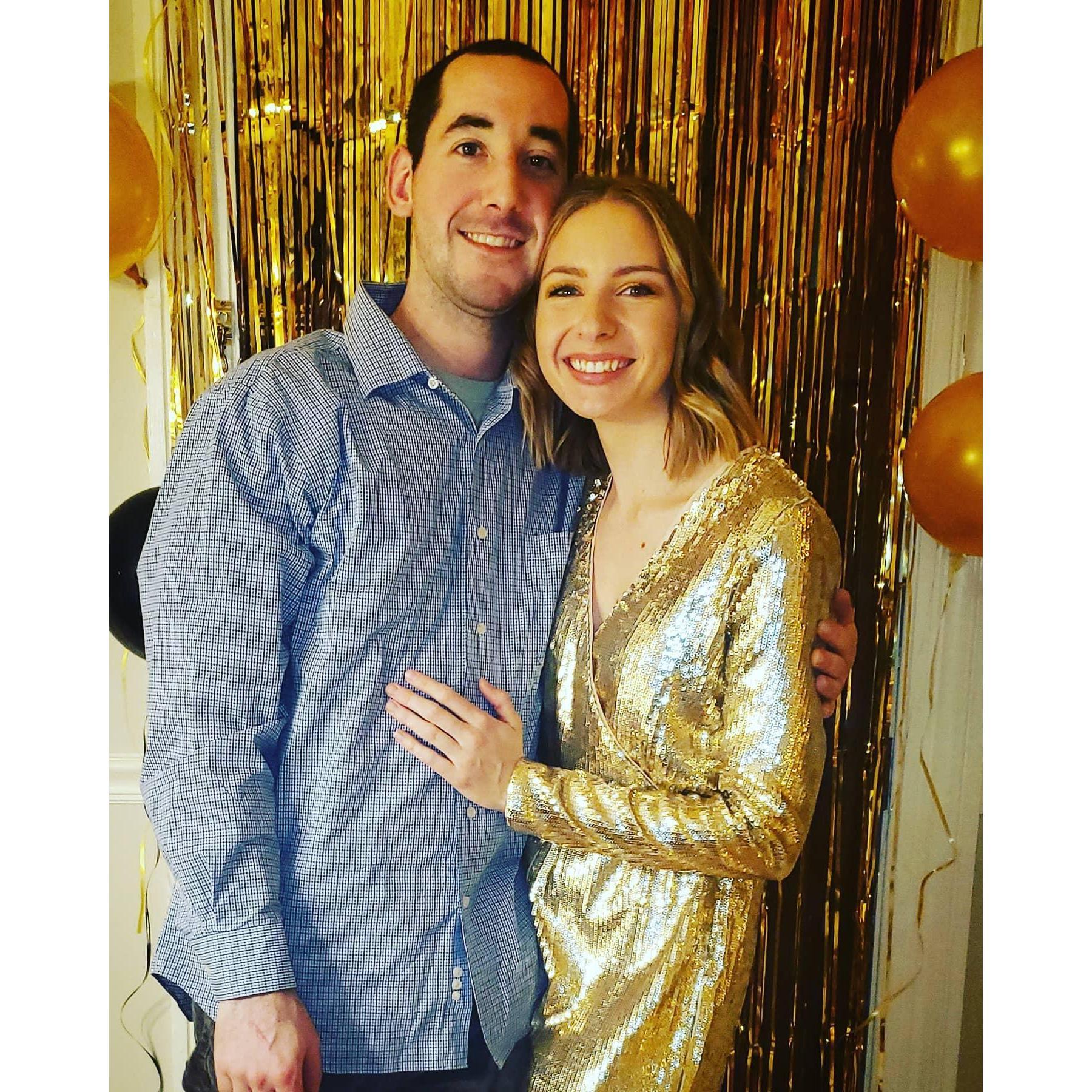 The first NYE in our house!