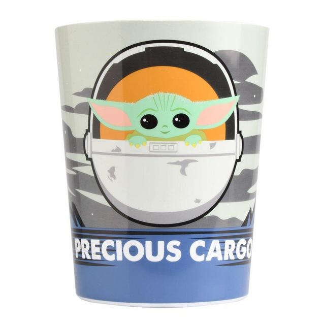 Star Wars Mandalorian Baby Yoda Compact Bathroom Garbage Can