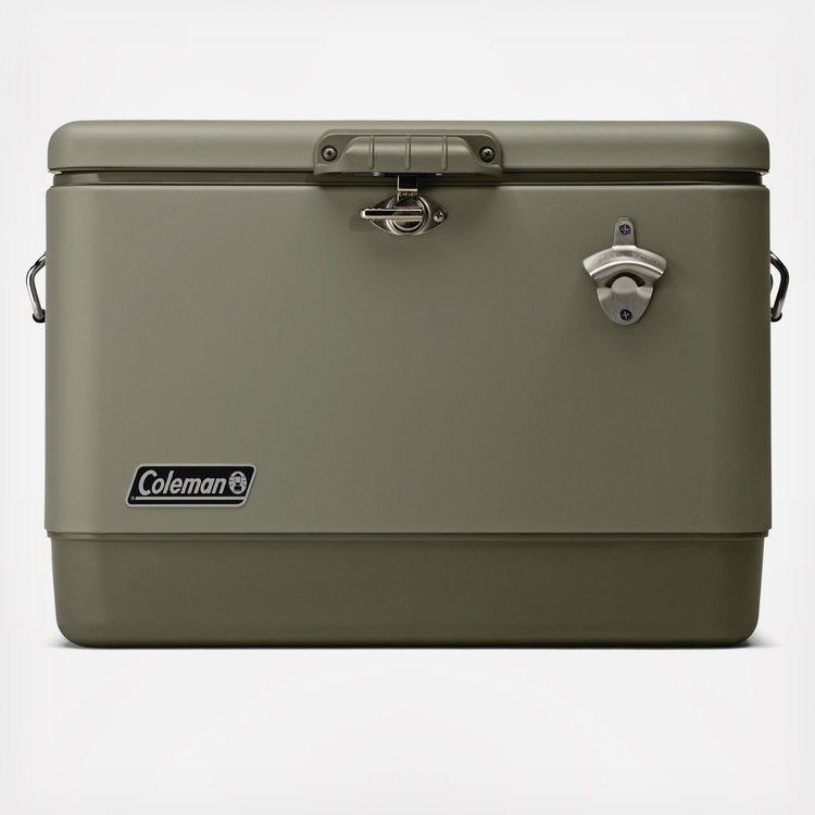 Coleman, Reunion 54-Quart Steel Belted Matte Cooler | Zola