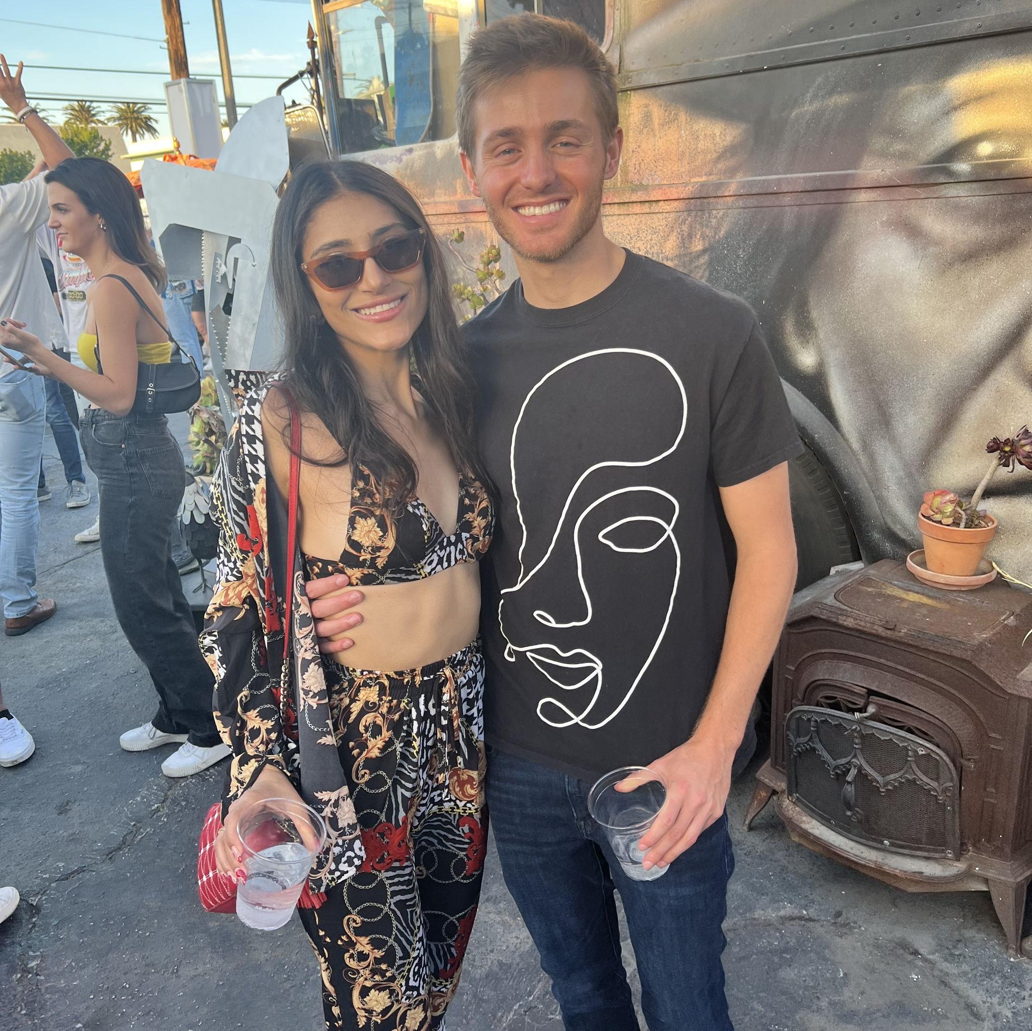 Honey Heist show in Venice. A little Teflon John on the ones and twos.