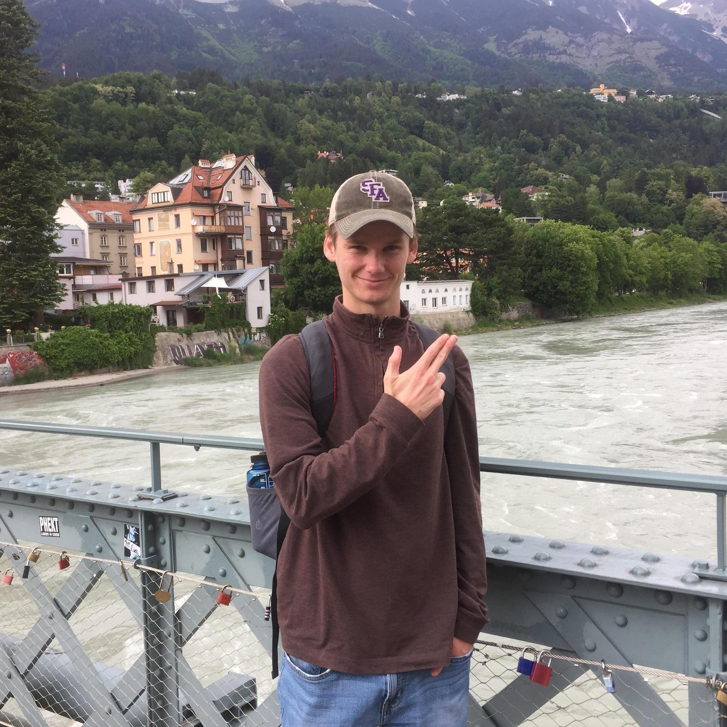 May 22, 2018: Axe 'em, Jacks---all the way from Innsbruck, Austria!
