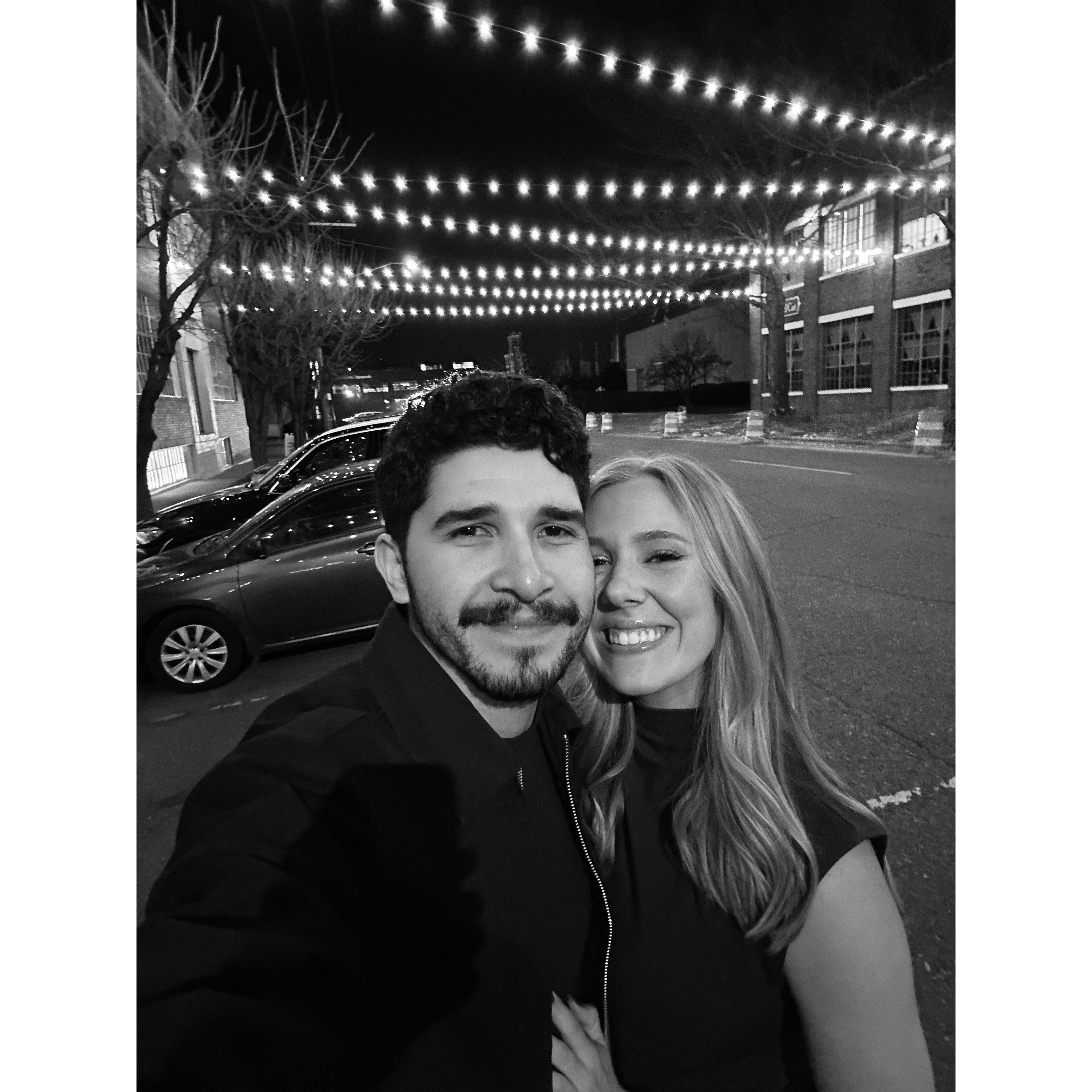 First date back together!