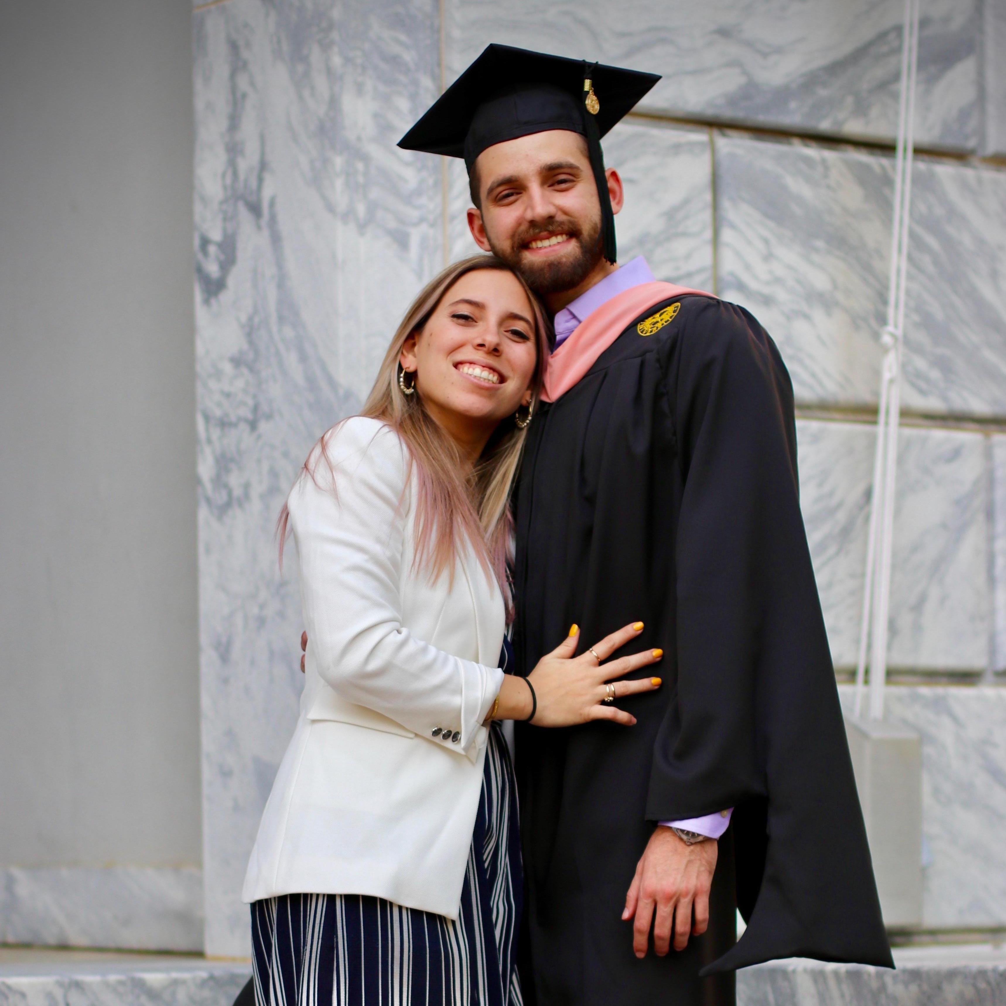 Julian's Masters graduation!