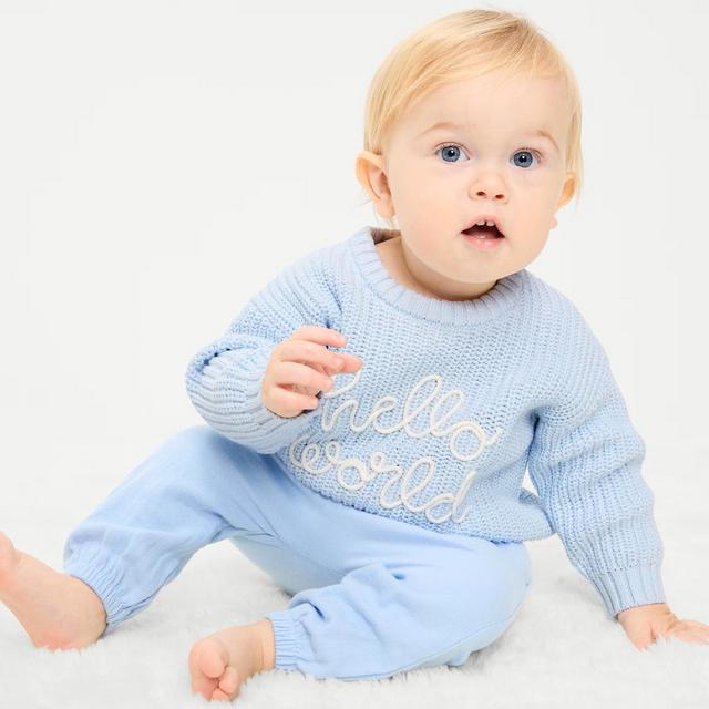 Unisex Loose Sweater for Baby