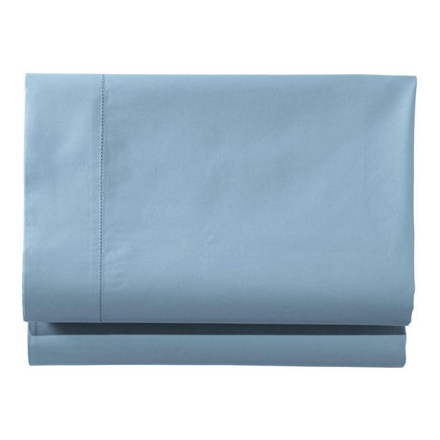 280-Thread-Count Pima Cotton Percale Sheet, Fitted (White, Full)