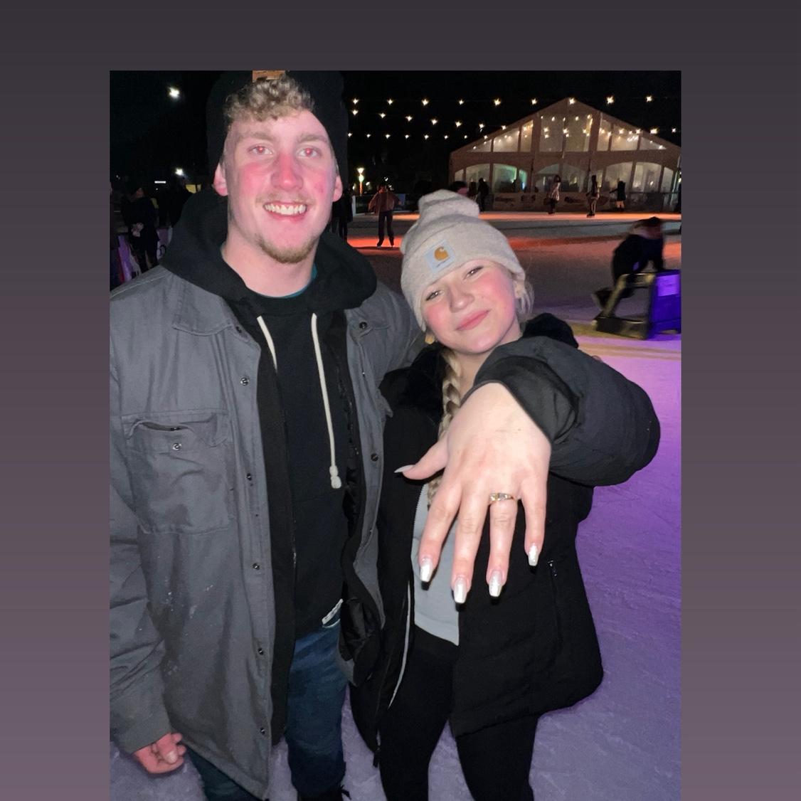 Ice skating