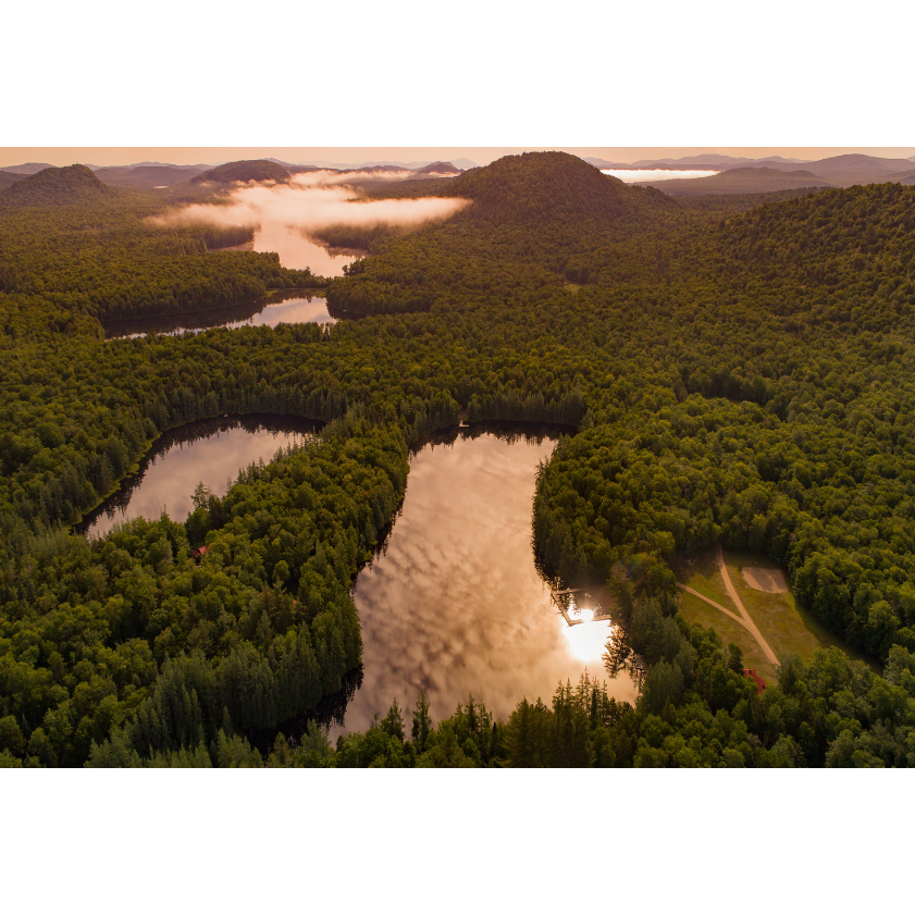Another wonderful look at the Woodcraft Camp Lakes.