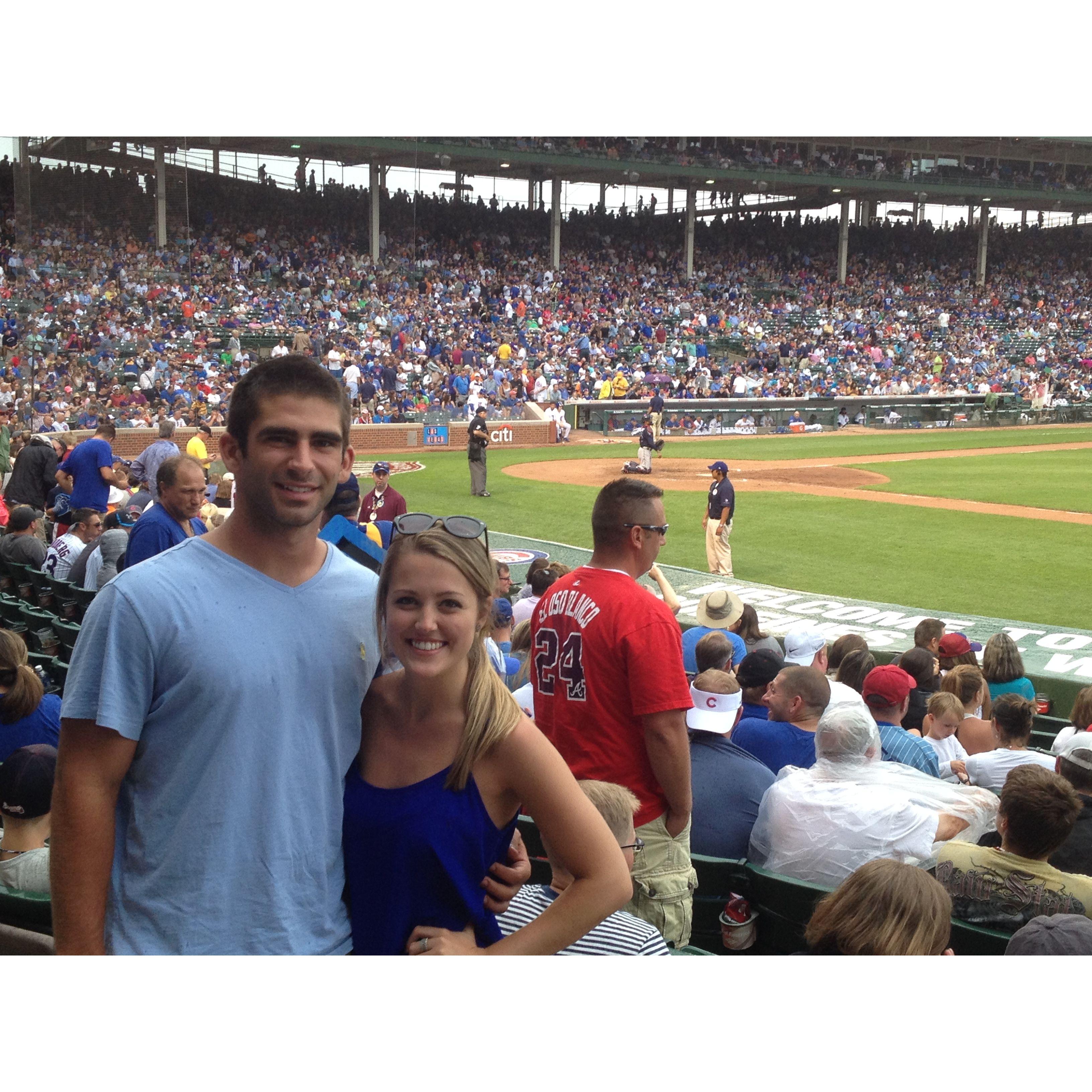 Katie's first visit to Chicago in 2014.