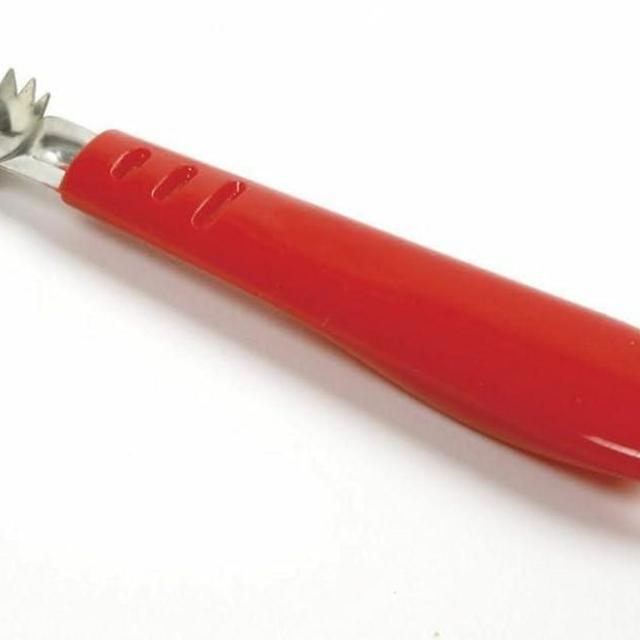 Norpro Stainless Steel Strawberry/Tomato Corer w/Plastic Handle (Pack of 2)