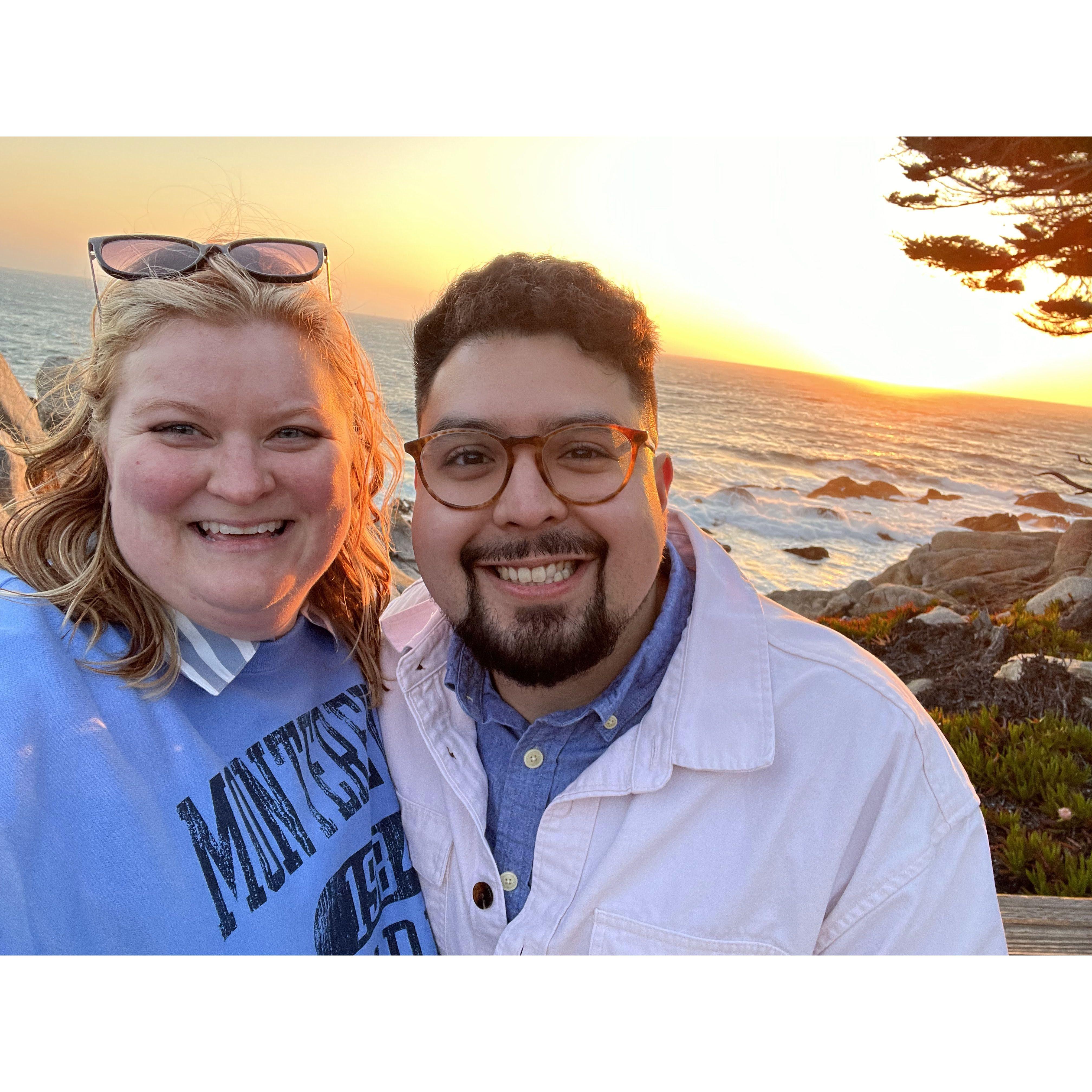 Monterrey Bay Engagement Trip