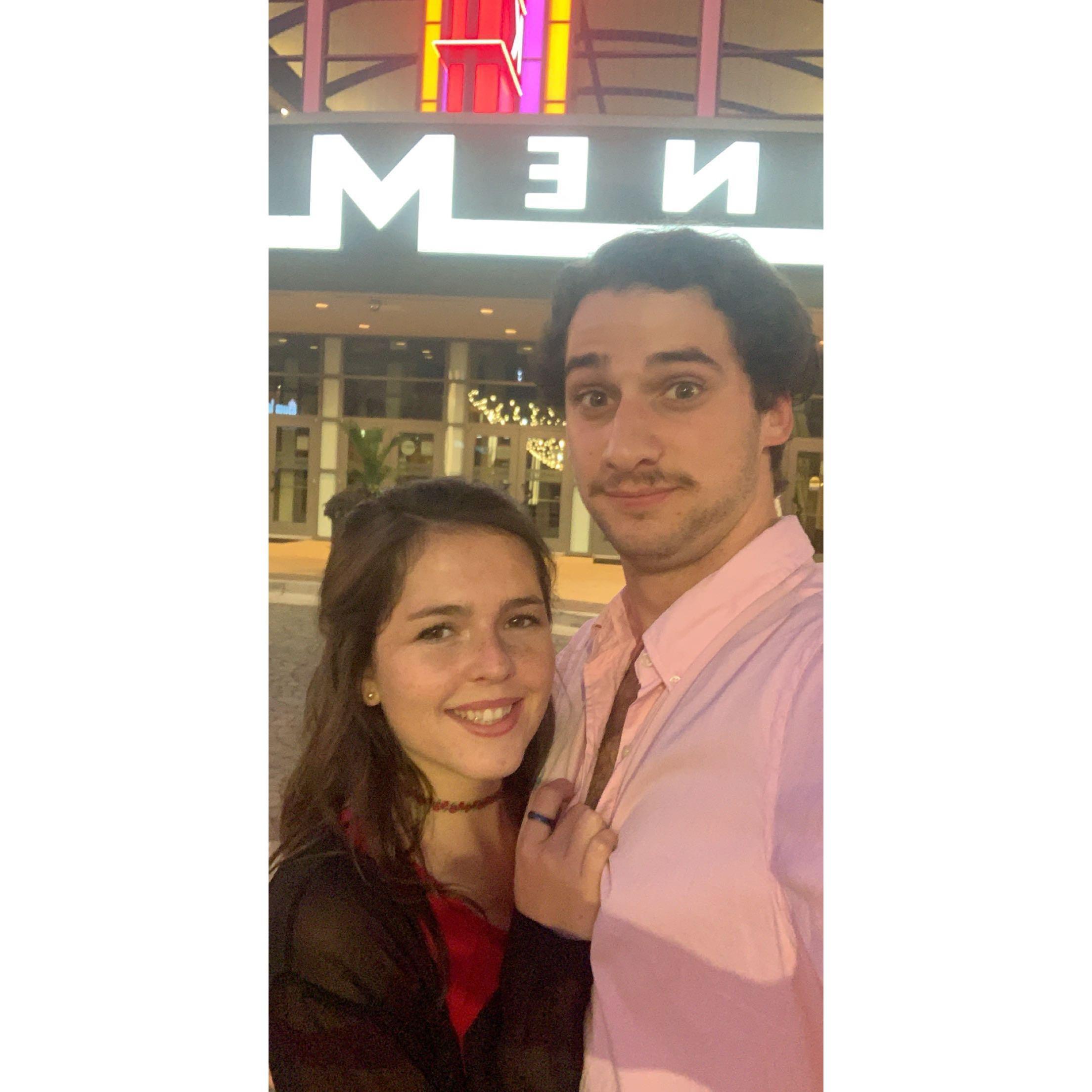 Taco Tuesdays and movies featuring Spencer's mustache.