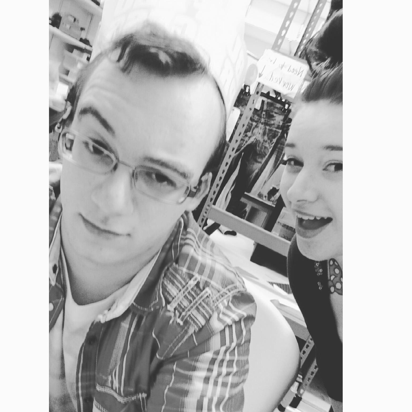 Our First Selfie. Just Friends Edition