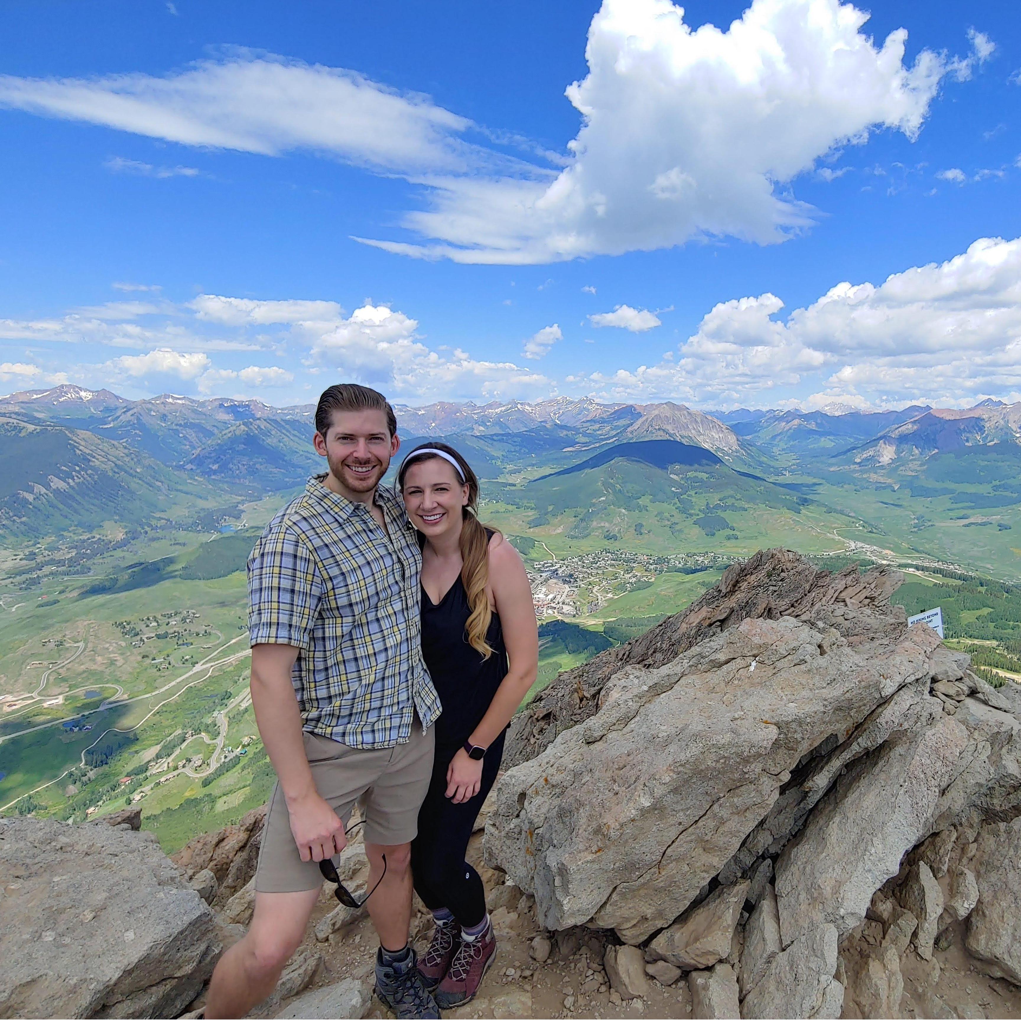Summit of Mt Crested Butte. July 2021