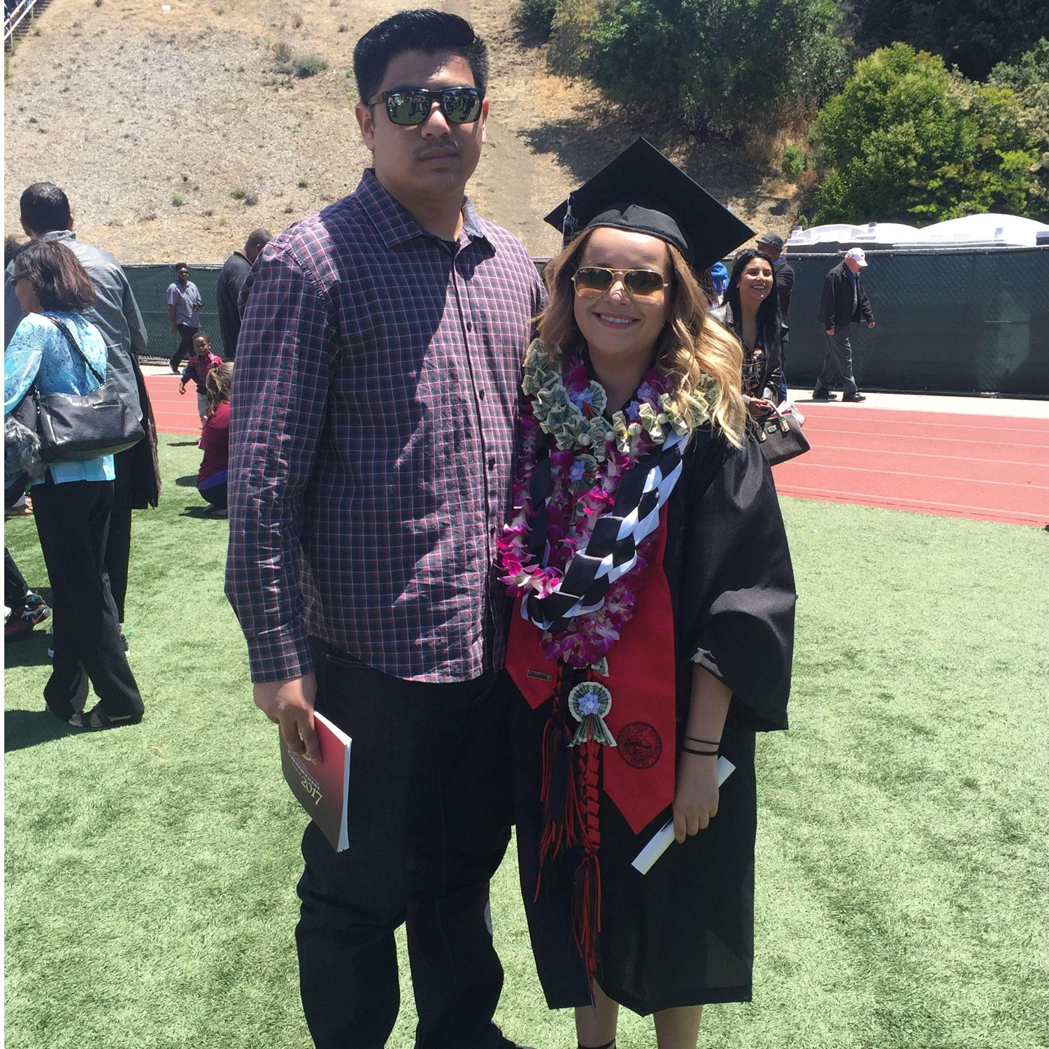 Lucia’s college graduation