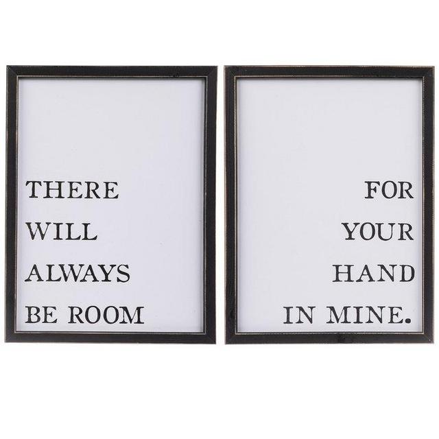 There Will Always Be Room Wood Wall Decor Set