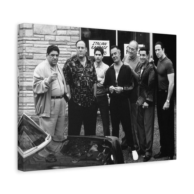 Sopranos Premium Canvas Art Print | Tony Soprano Movies & TV Wall Art, Posters, Pictures, Photos
