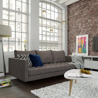 Granville 3-Seat Tweed Sofa