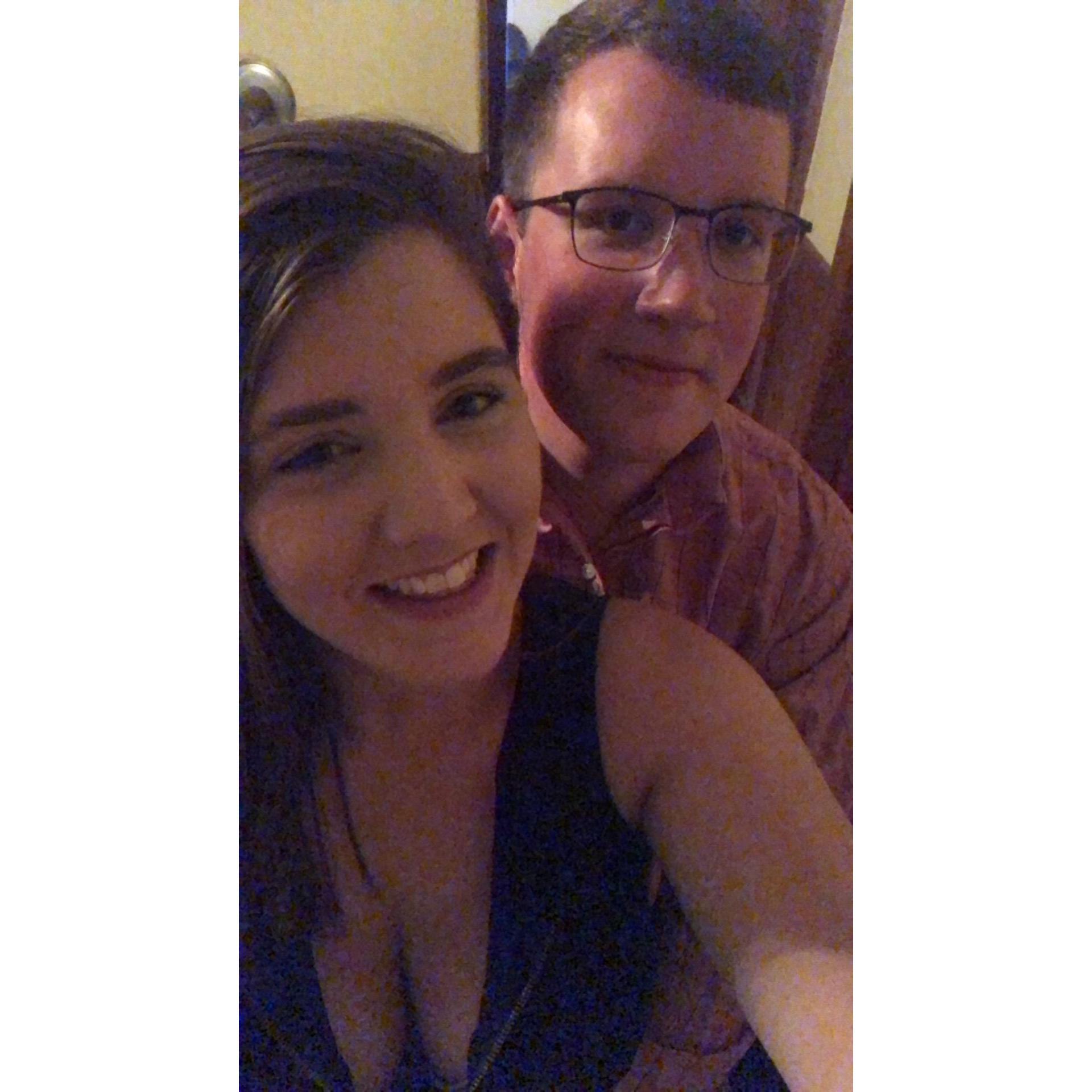 One of our first pictures together!