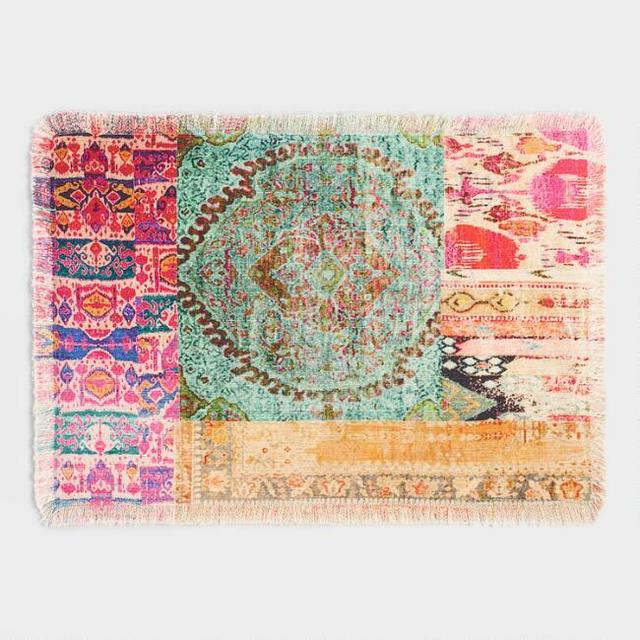 Multicolor Patchwork Haveli Placemats Set of 4