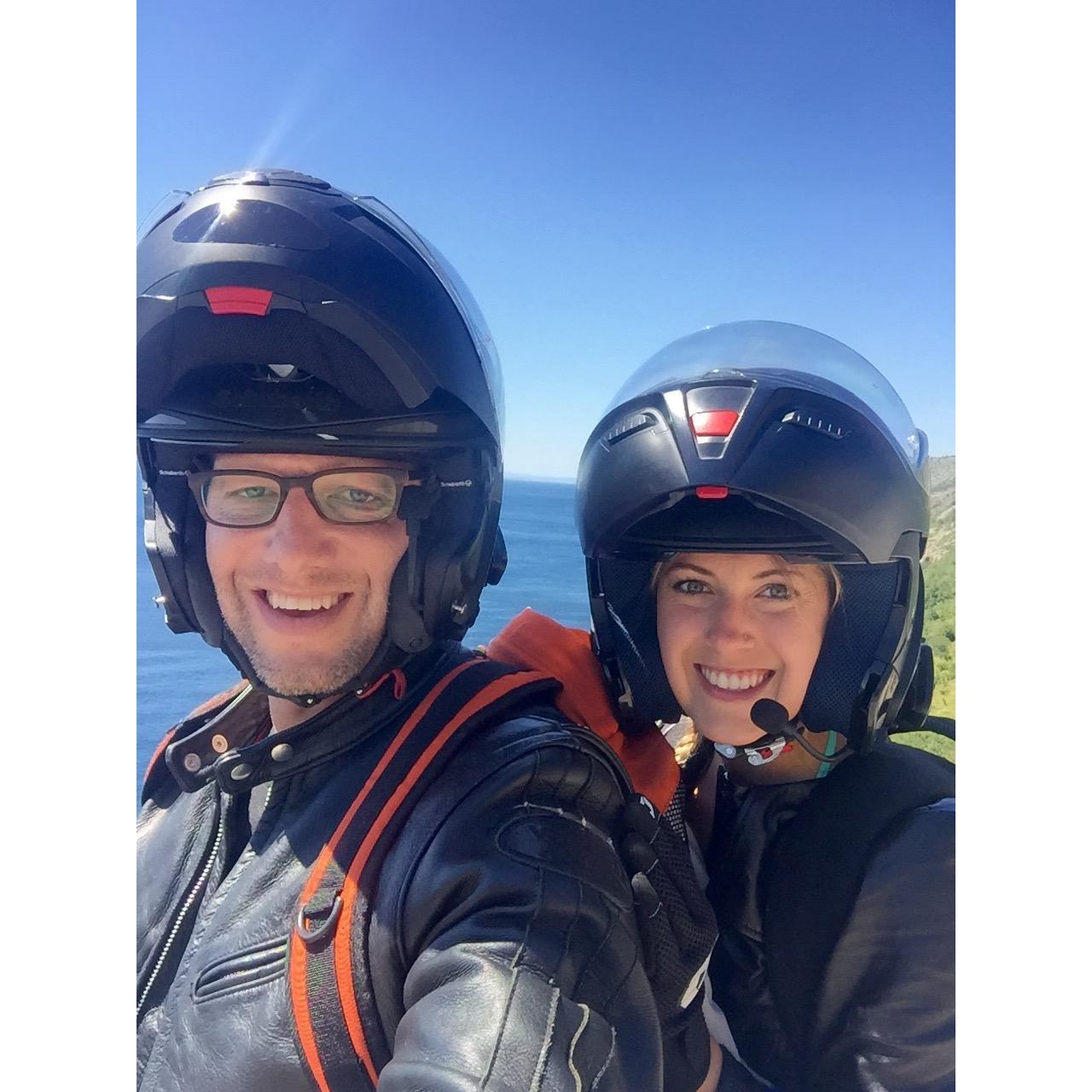 Riding through Croatia