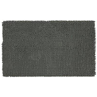 20&#34;x34&#34; Chunky Chenille Memory Foam Bath Rugs &#38; Mats Pigeon Gray - Room Essentials&#8482;
