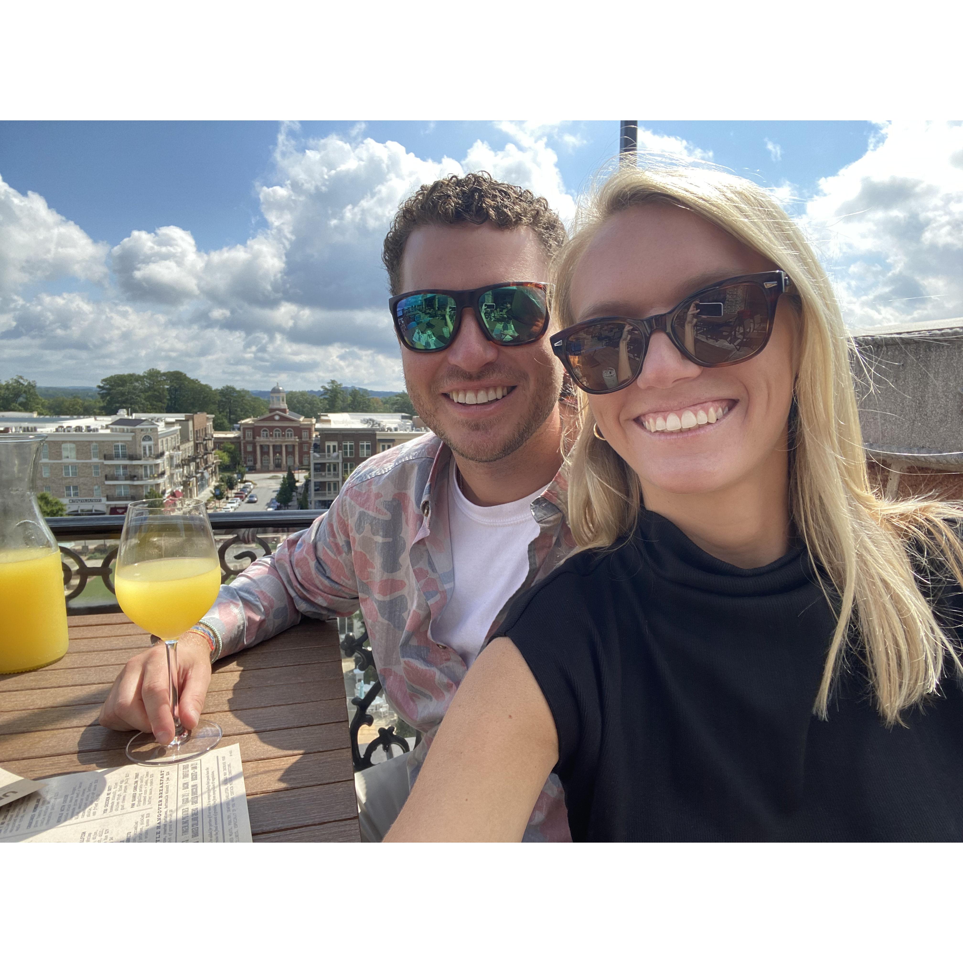 Rooftop Brunch in Alpharetta, Georgia!