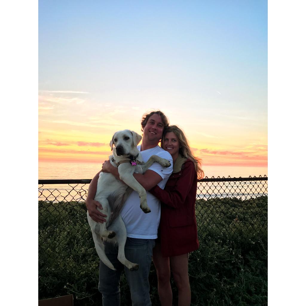 Sunset in Carlsbad.