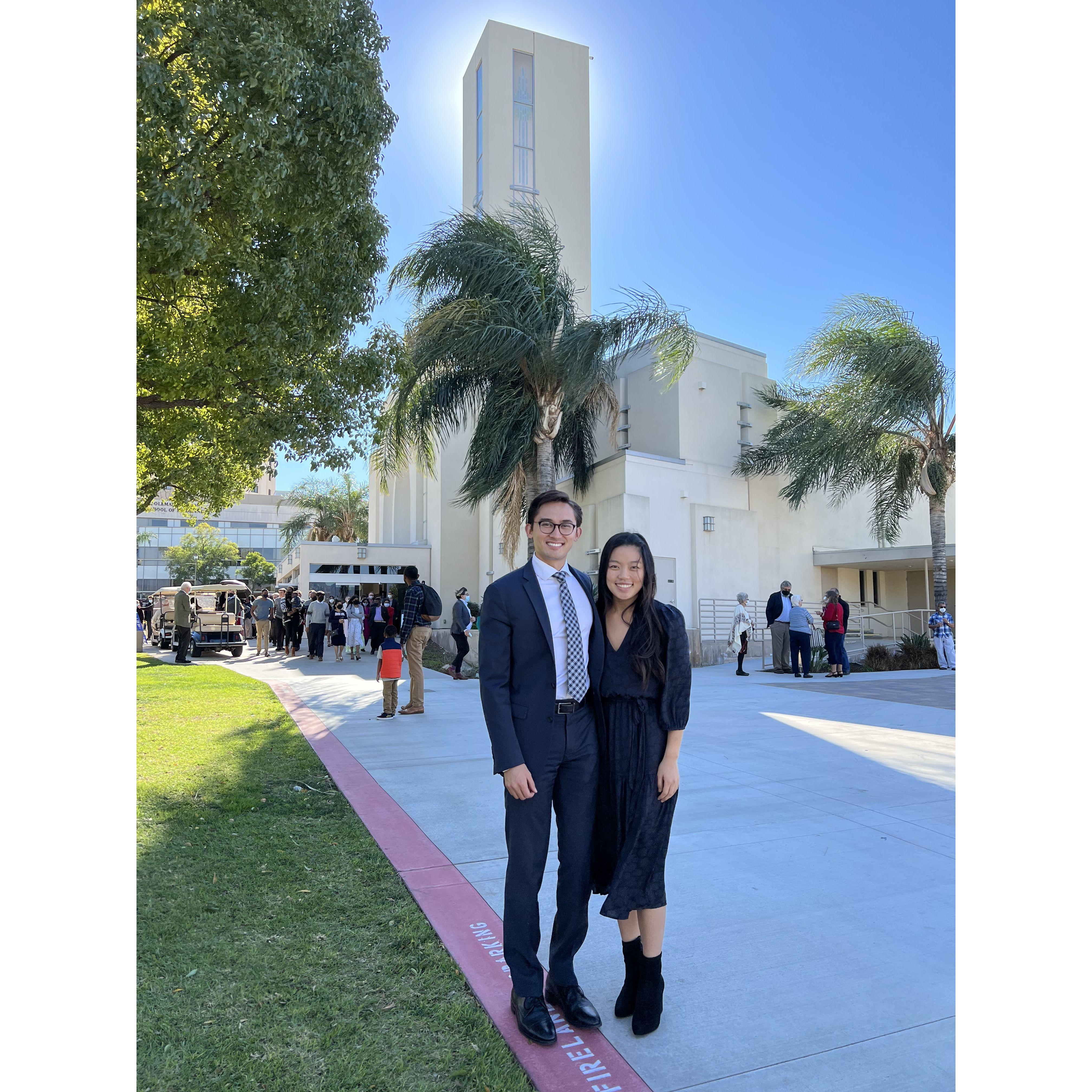 Sabbath after chuch!